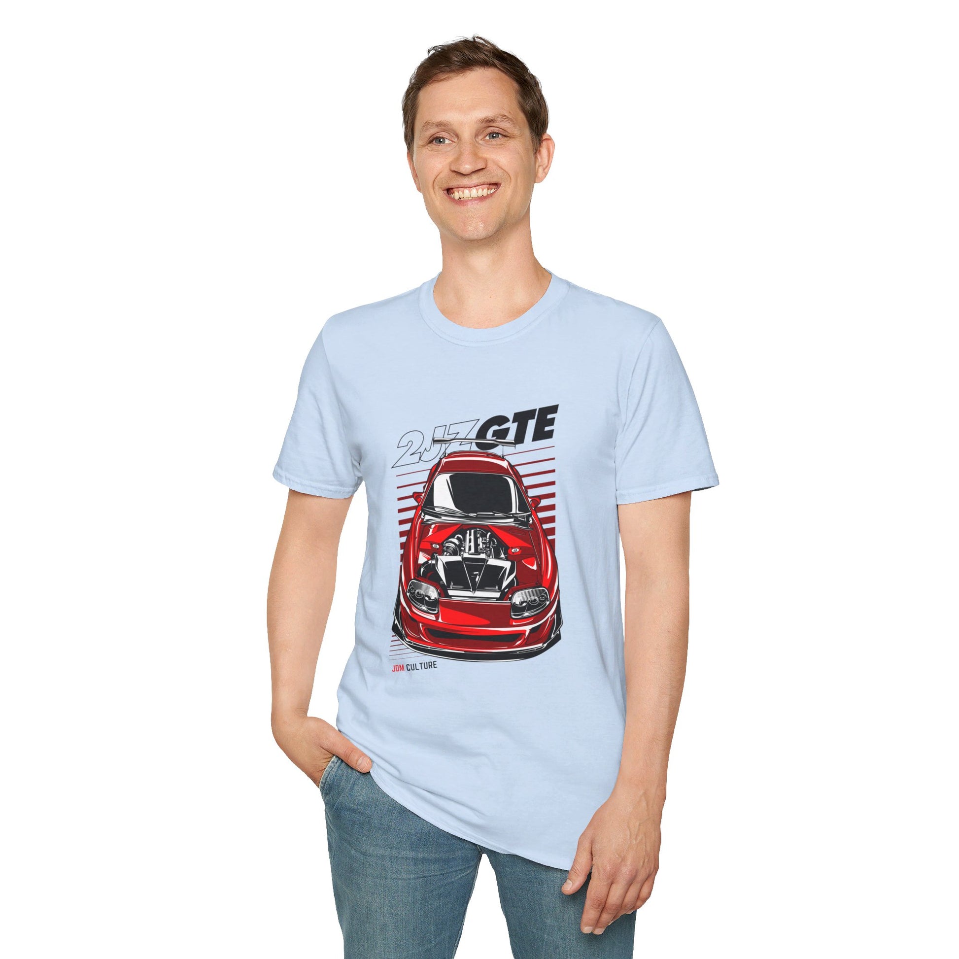 JDM Culture 2JZ GTE Supra T-Shirt– Unleash the Beast Within