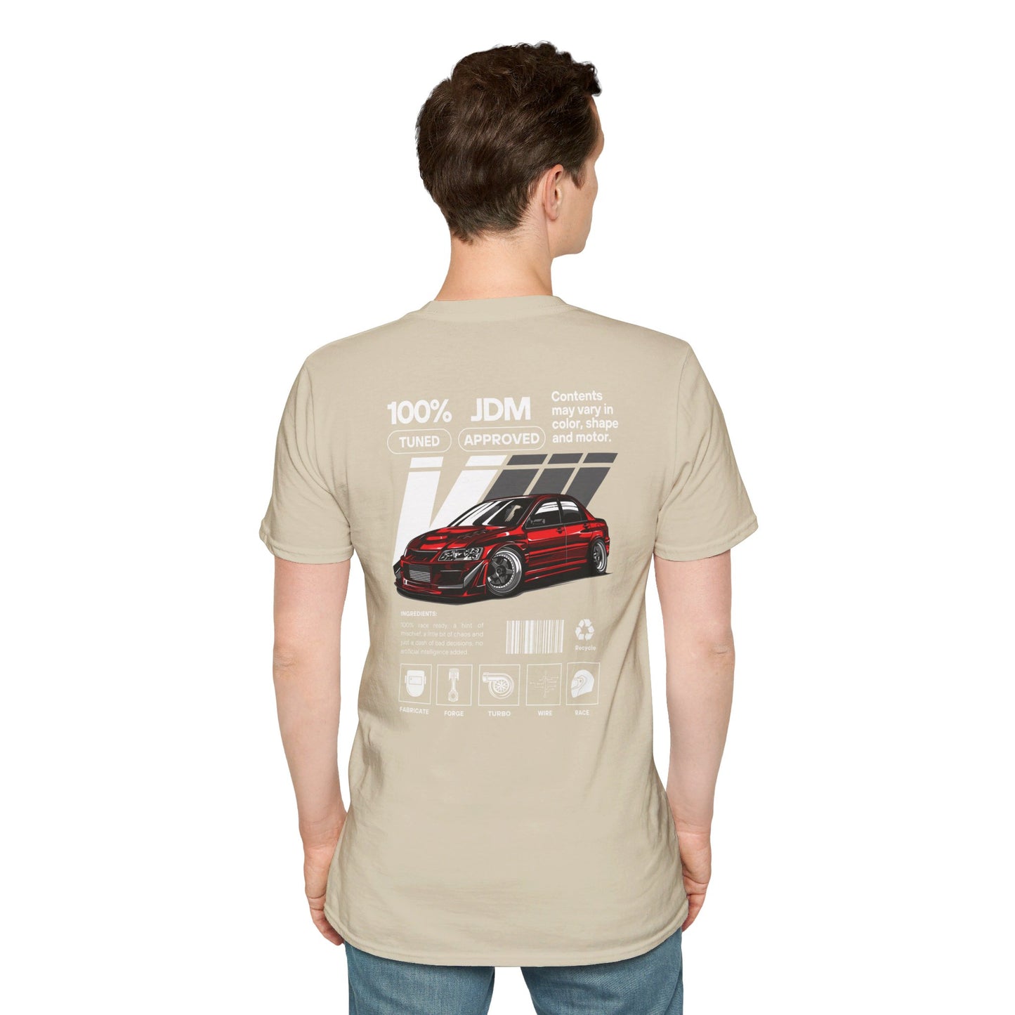 JDM Approved Evo 8 Package T-Shirt – Unleash the Power of the Iconic Evolution 8