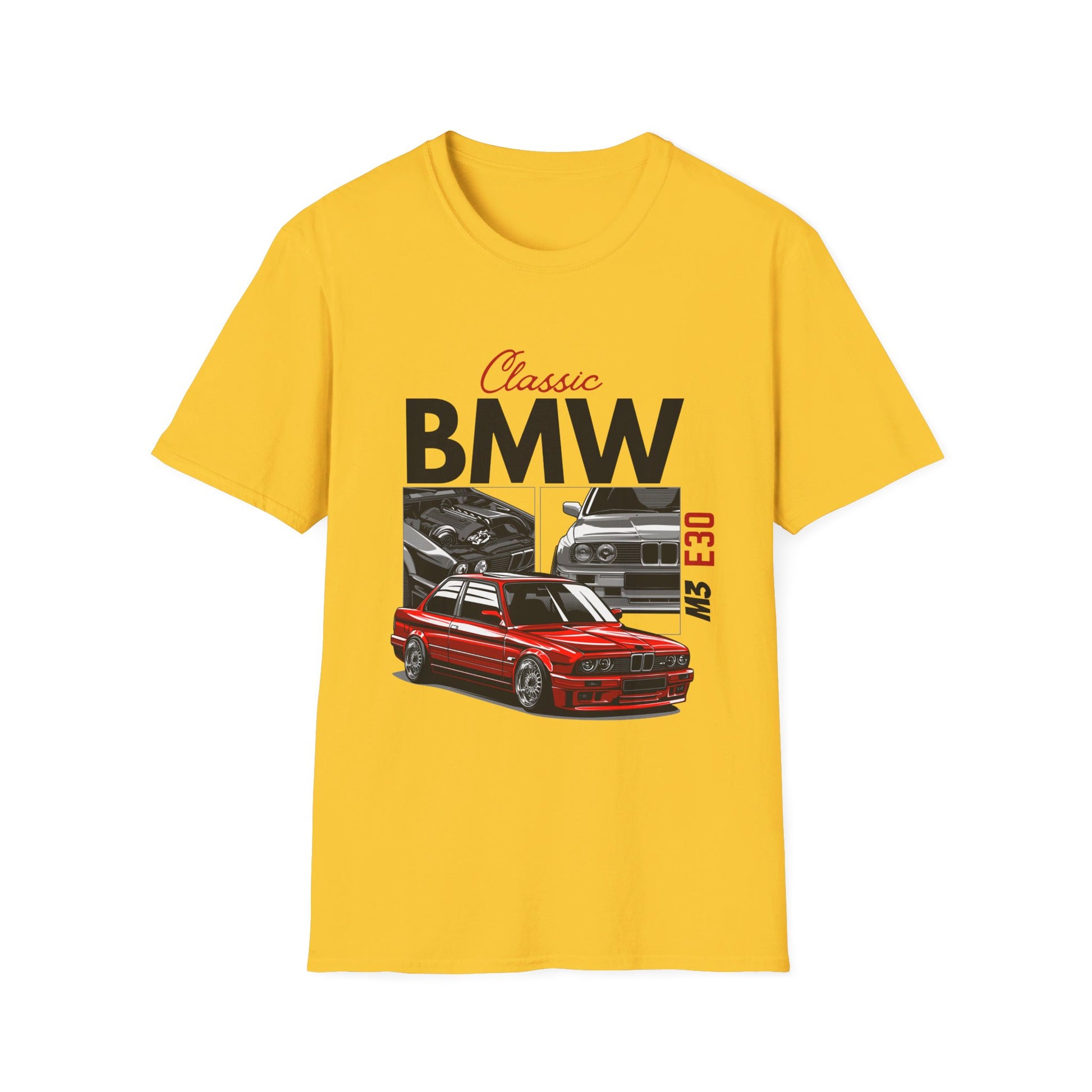 Classic BMW E30 T-Shirt– Timeless Performance, Iconic Design