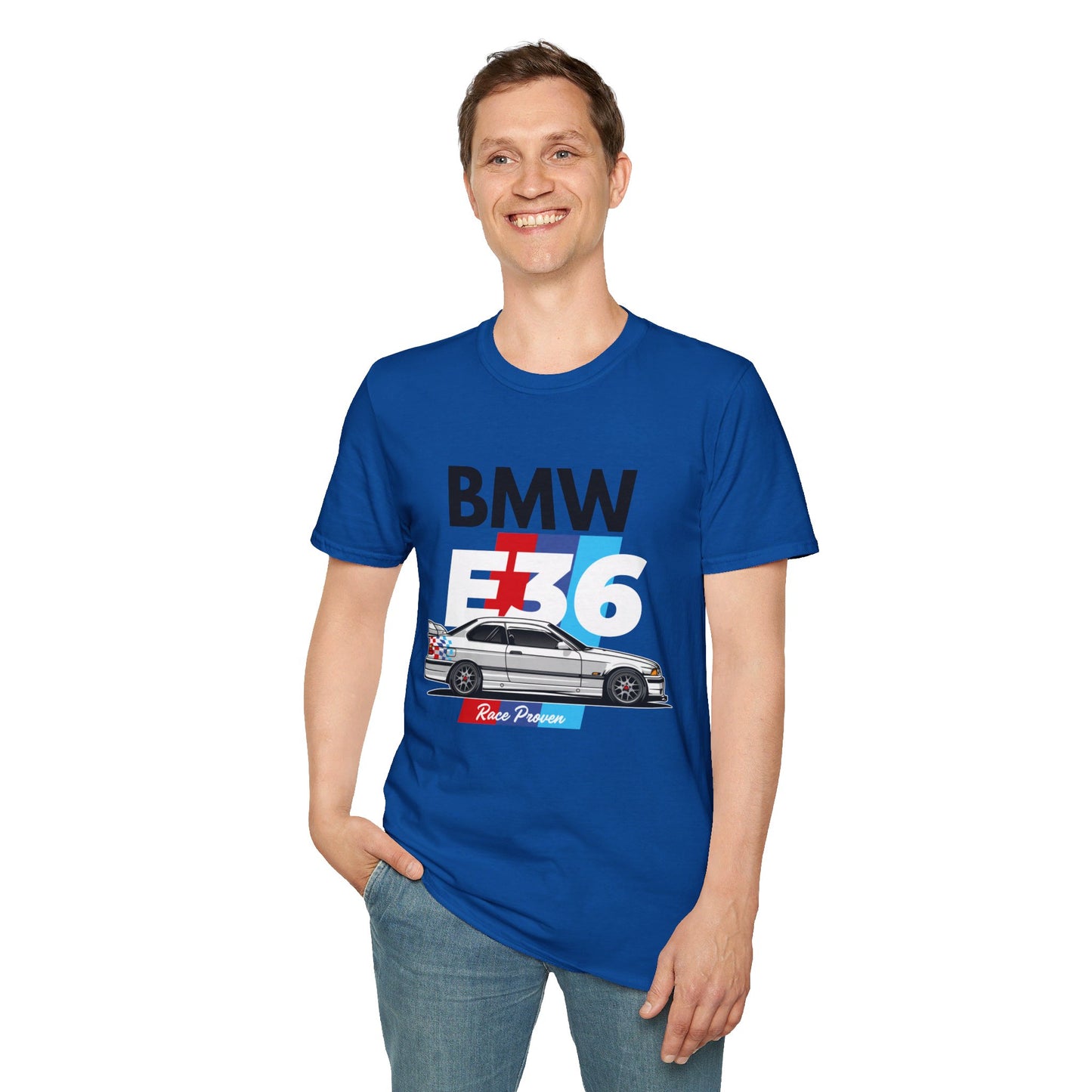 Race-Proven BMW E36 T-Shirt – Embrace the Ultimate Driving Machine