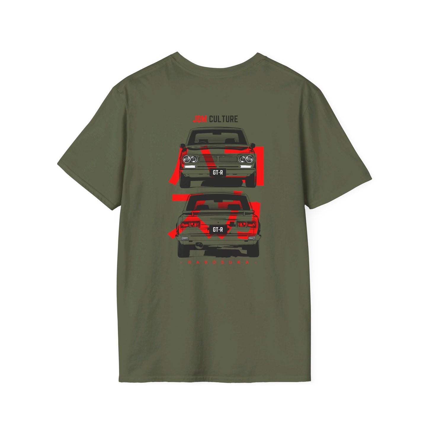 JDM Culture Hakosuka GT-R Front and Back T-Shirt – Relive the Classic GT-R Glory