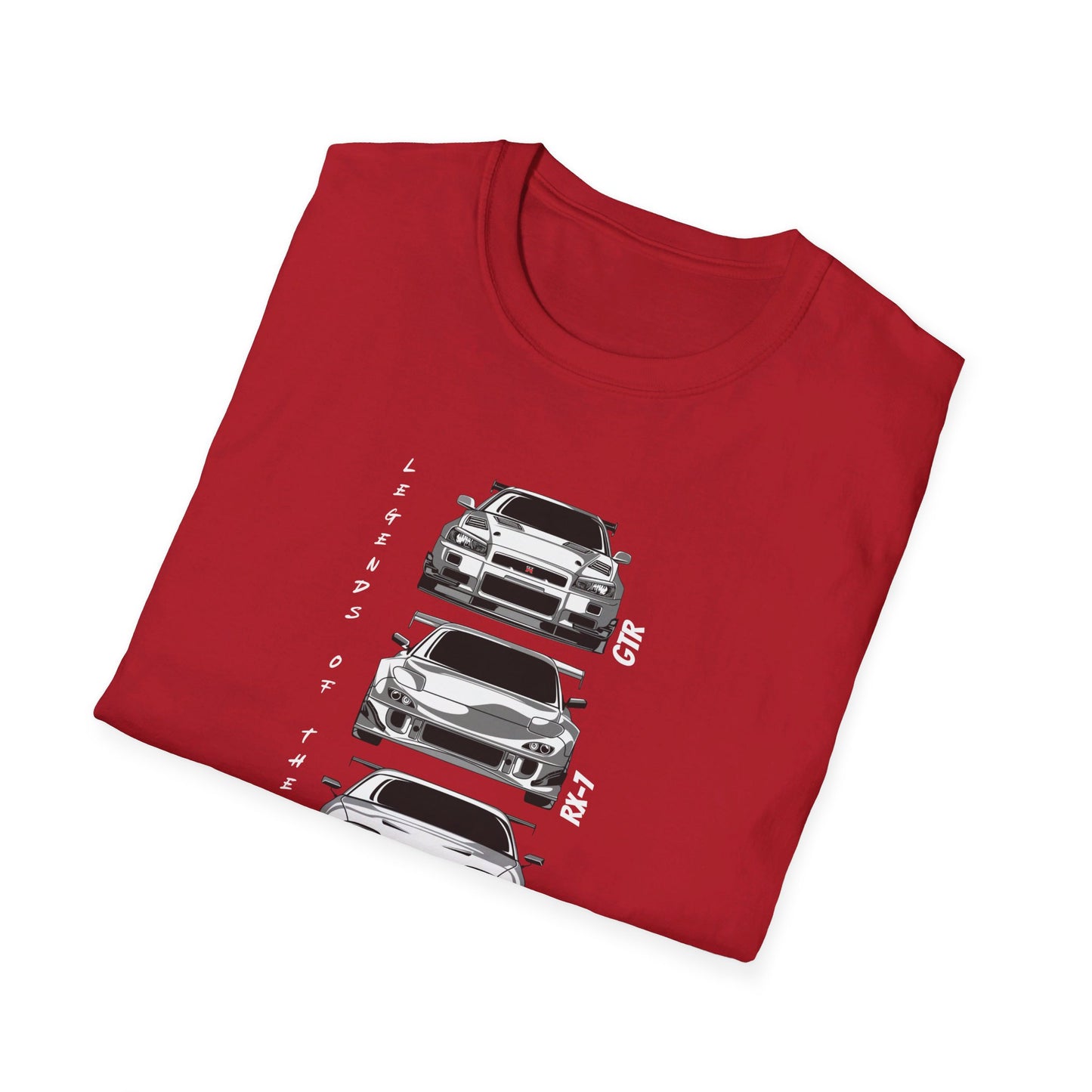 Legends of the Nineties T-Shirt – Nissan GT-R, Mazda RX-7, Acura NSX, Toyota Supra