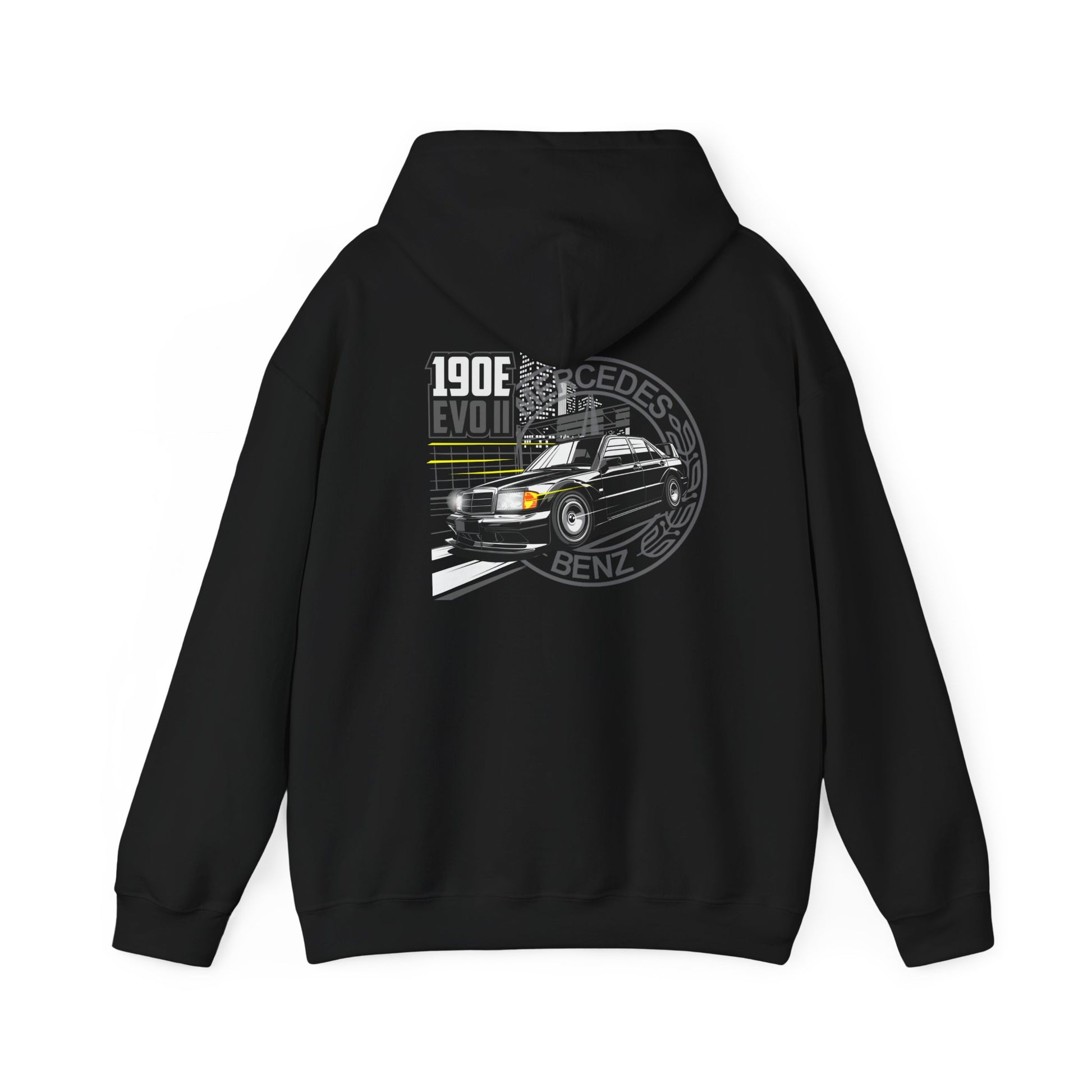 Mercedes 190E EVO II Hoodie | Classic DTM Legend Sweatshirt | German Touring Car Racing Pullover | Euro Car Enthusiast Gift