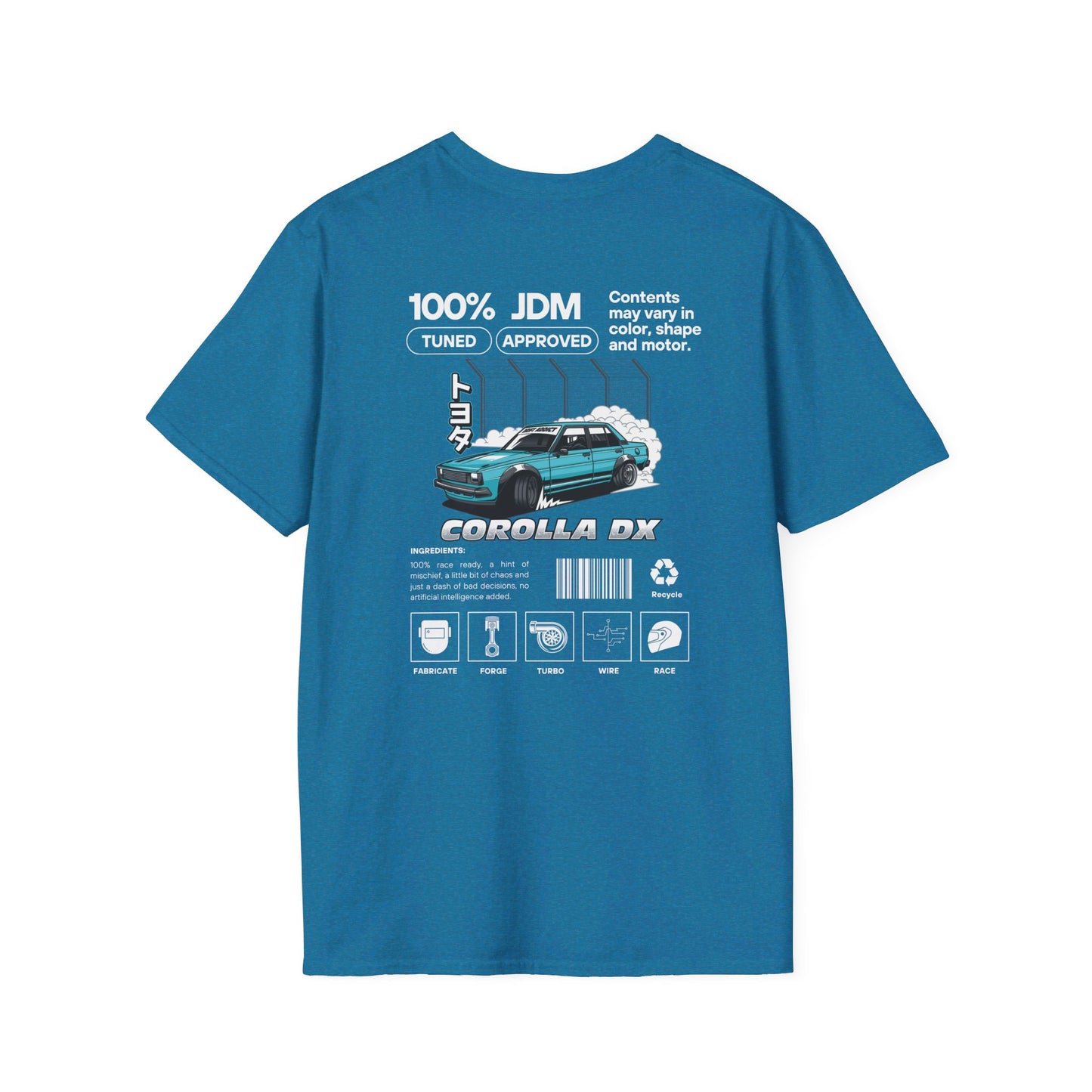 JDM Approved Corolla DX Package T-Shirt – Embrace the Classic JDM Charm