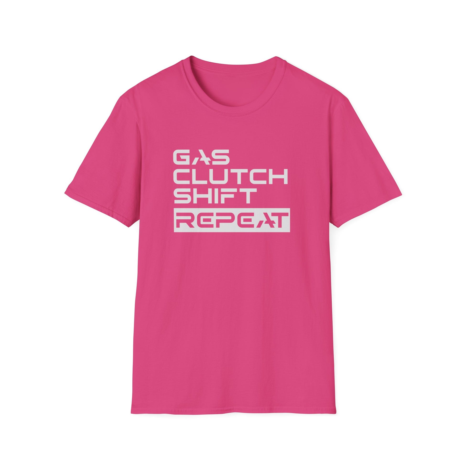Gas, Clutch, Shift, Repeat T-Shirt, Manual Transmission Shirt
