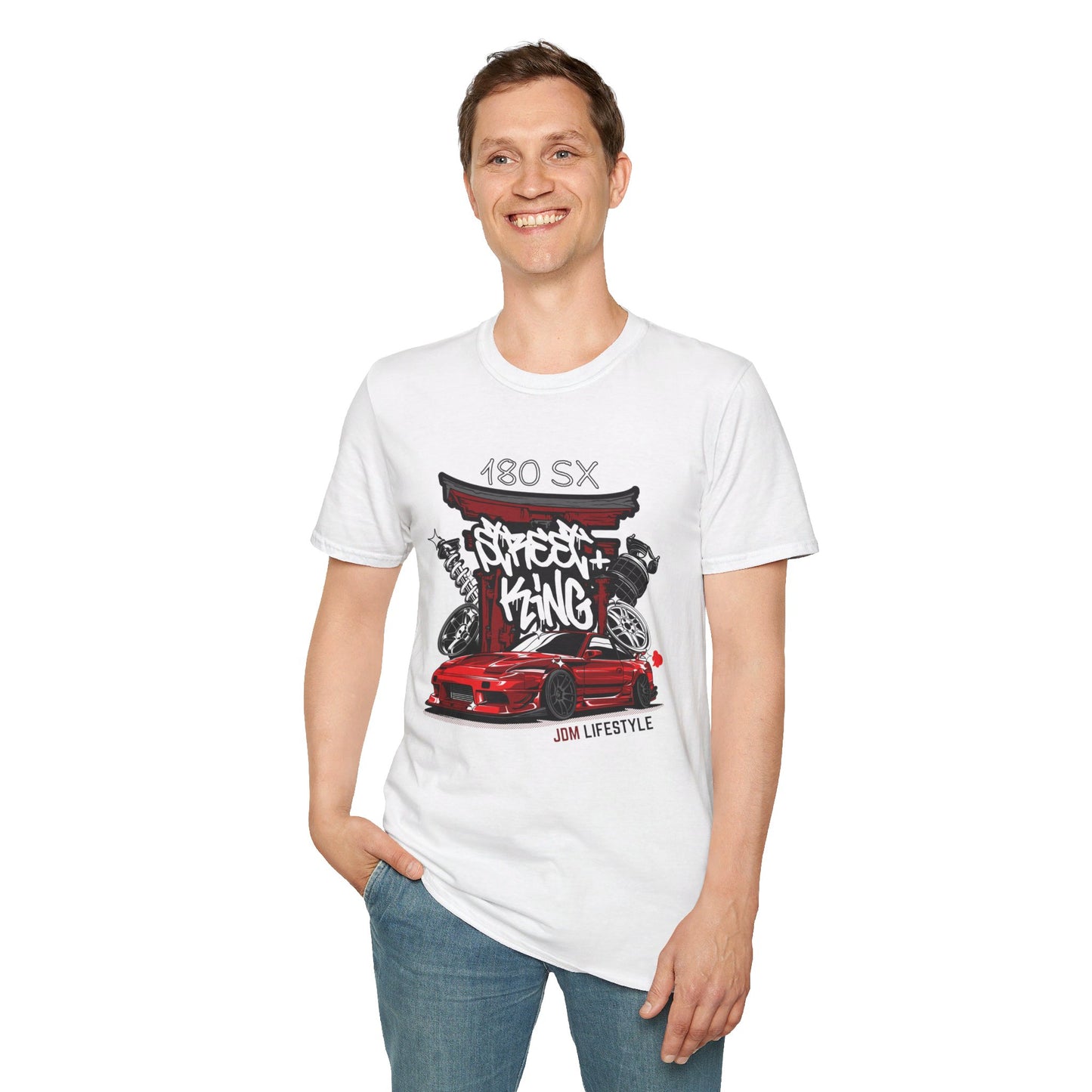 JDM Lifestyle Nissan 180 SX T-Shirt – Drive the Iconic Drift Legend