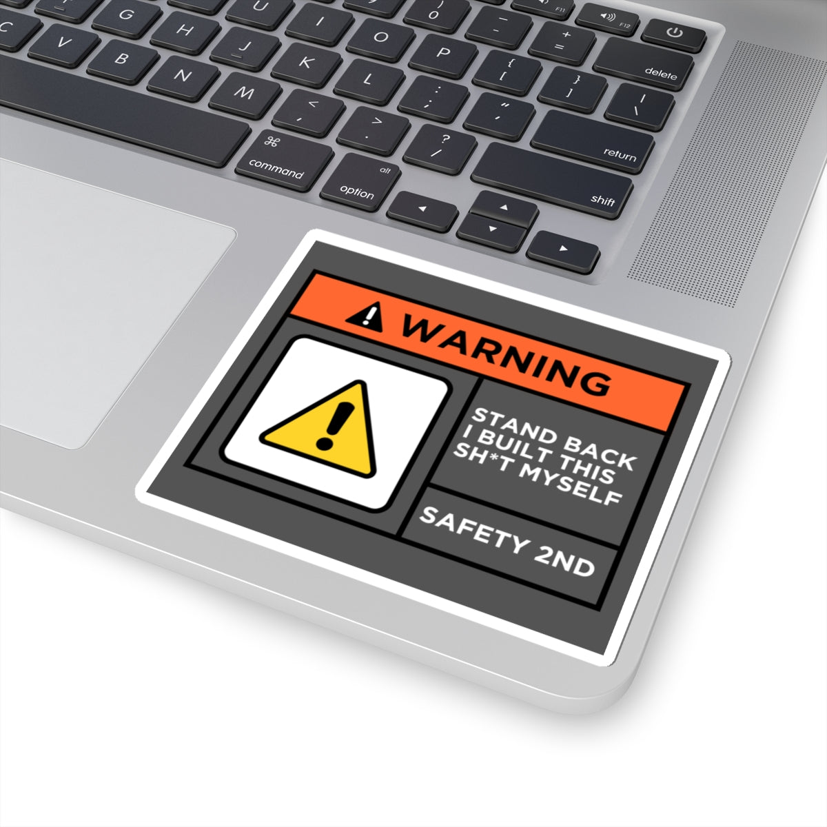 Warning | Car Enthusiast, Custom Art, Gift for Mechanic, Automotive Decor