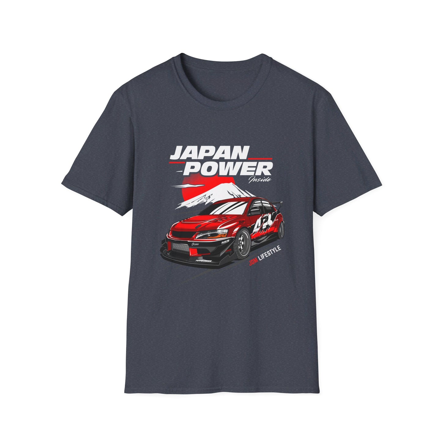 JDM Lifestyle Japan Power Evo 9 T-Shirt – Feel the Power of the Evolution