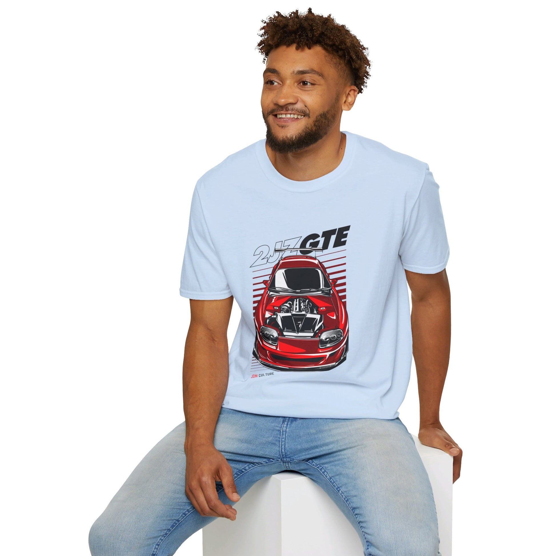 JDM Culture 2JZ GTE Supra T-Shirt– Unleash the Beast Within