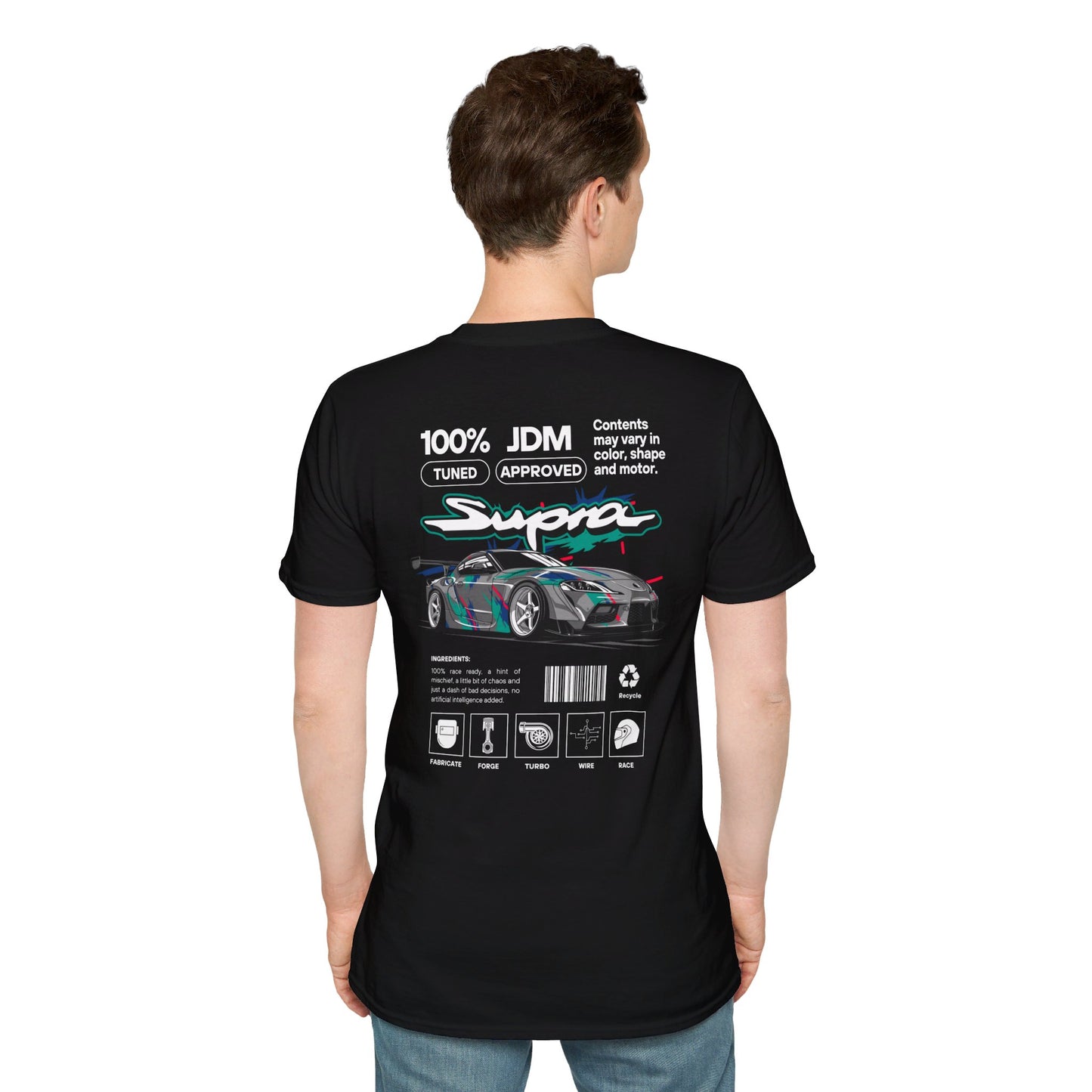 JDM Approved MK5 Supra Package T-Shirt – Rev Up with the Iconic Supra