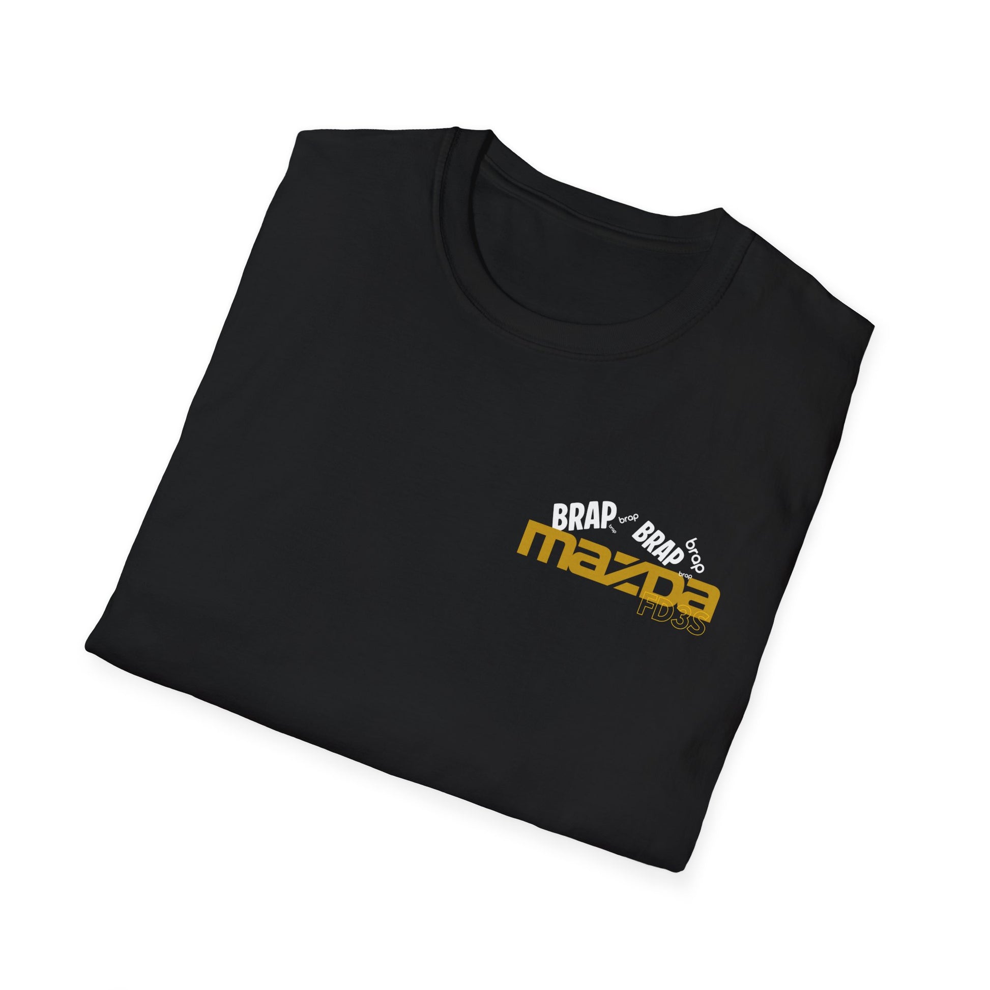 Brap Brap Mazda RX-7 FD3S T-Shirt | JDM Rotary Engine Car Tee | Drift Streetwear