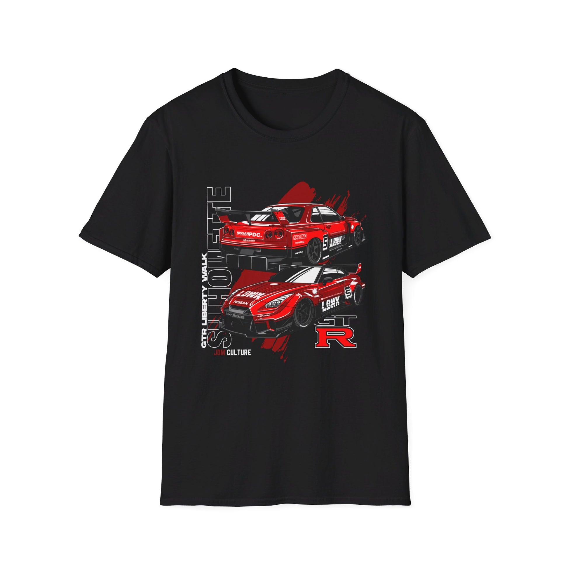 JDM Culture Liberty Walk R35 GTR T-Shirt– Widebody Brilliance