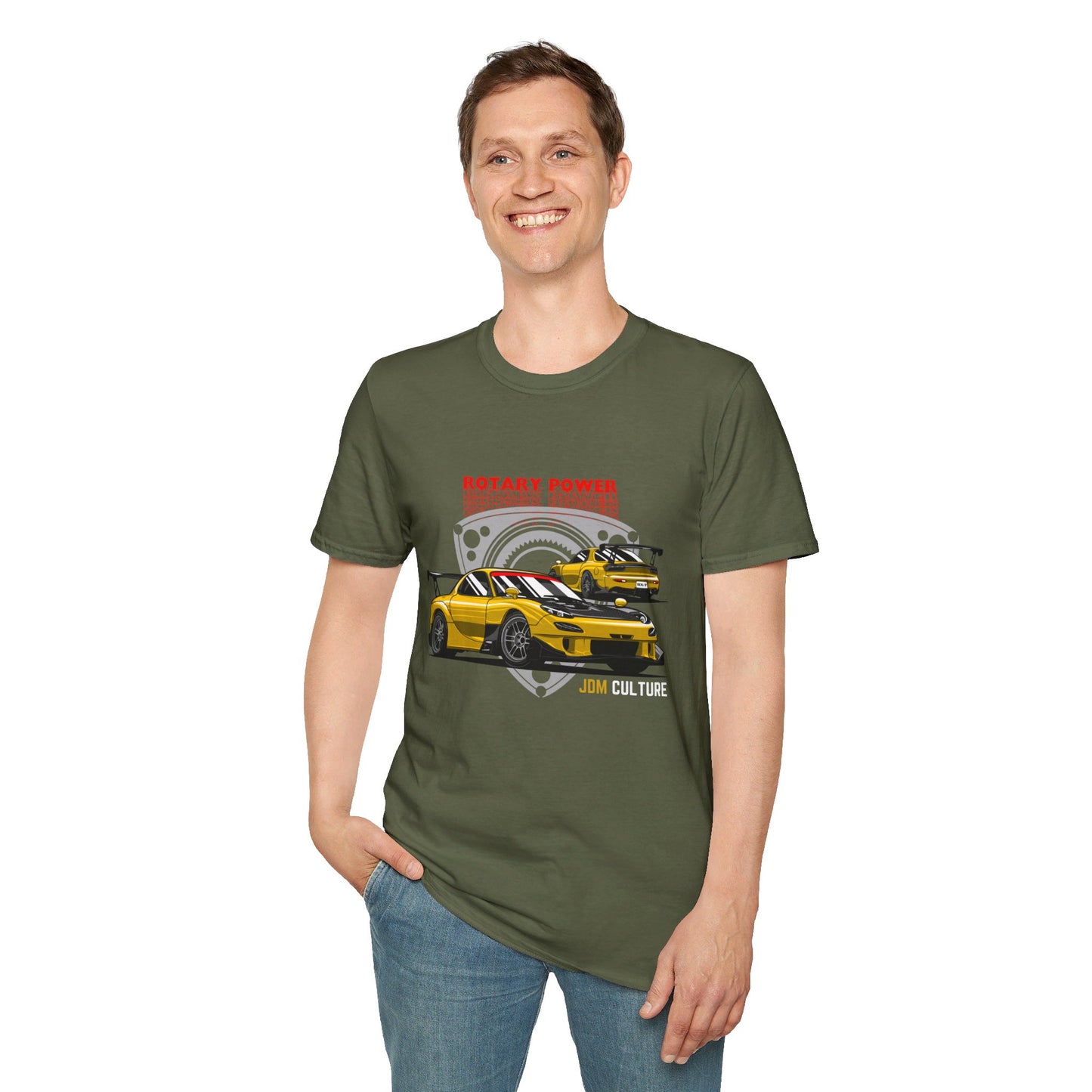 JDM Culture Rotary Power RX-7 T-Shirt – Embrace the Spirit of the Rotary Engine