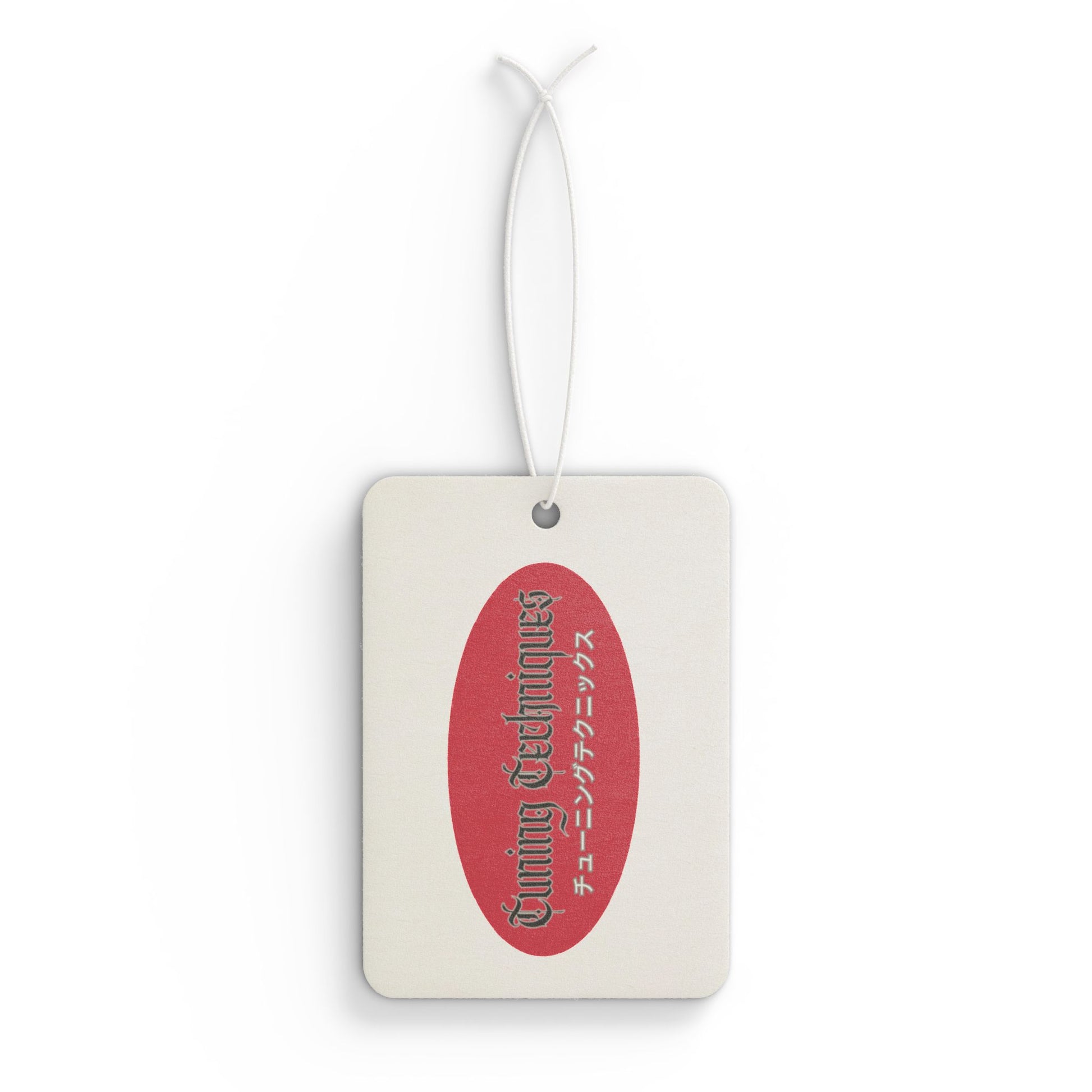 Tuning Techniques JDM Logo Scent Tag – Black Ice, Pine, New Car