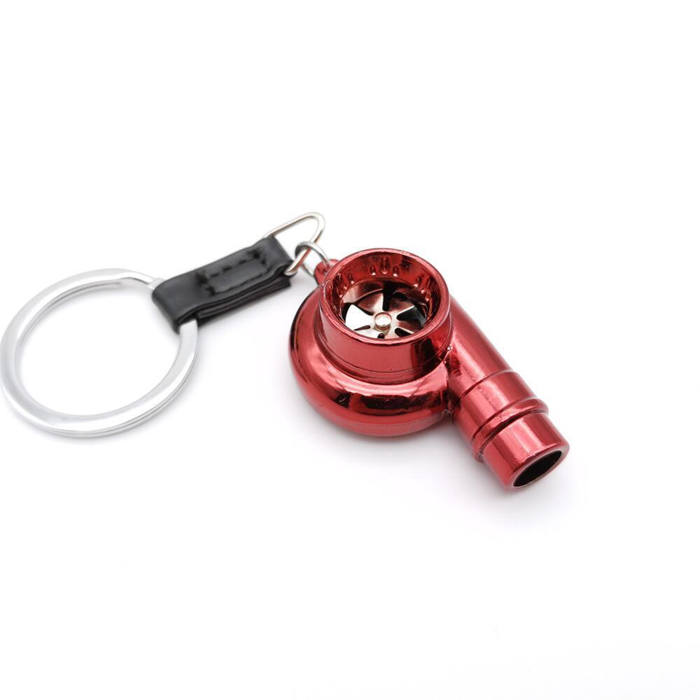 Turbo Whistle Keychain – Alloy Metal Simulation Turbo Model for Car Enthusiasts (1pc)