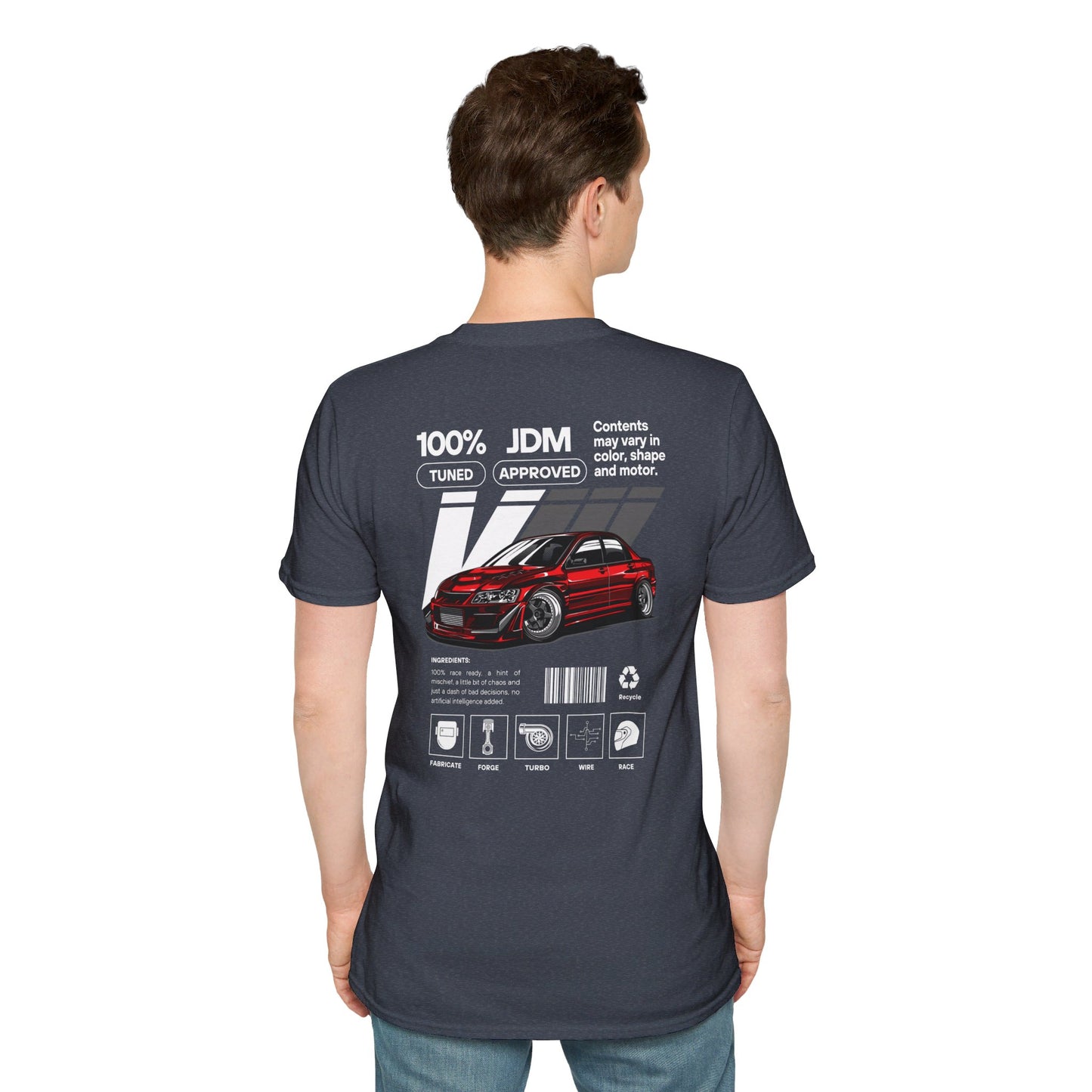 JDM Approved Evo 8 Package T-Shirt – Unleash the Power of the Iconic Evolution 8