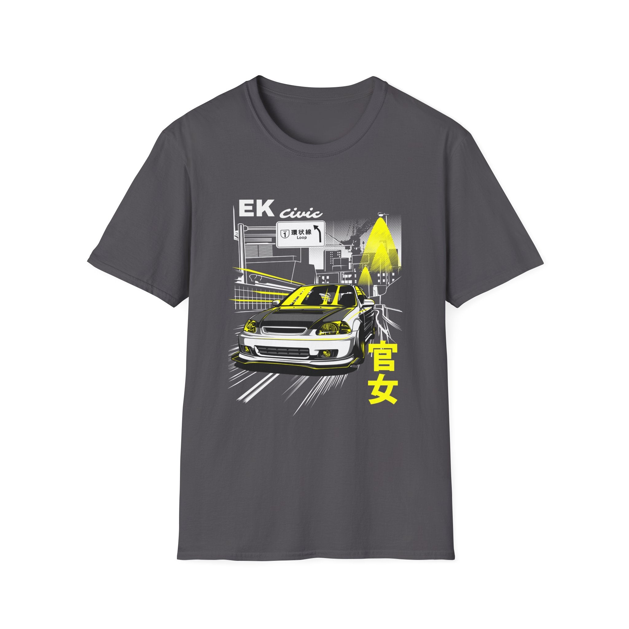 EK Honda Civic T-Shirt – JDM Legend on the Streets