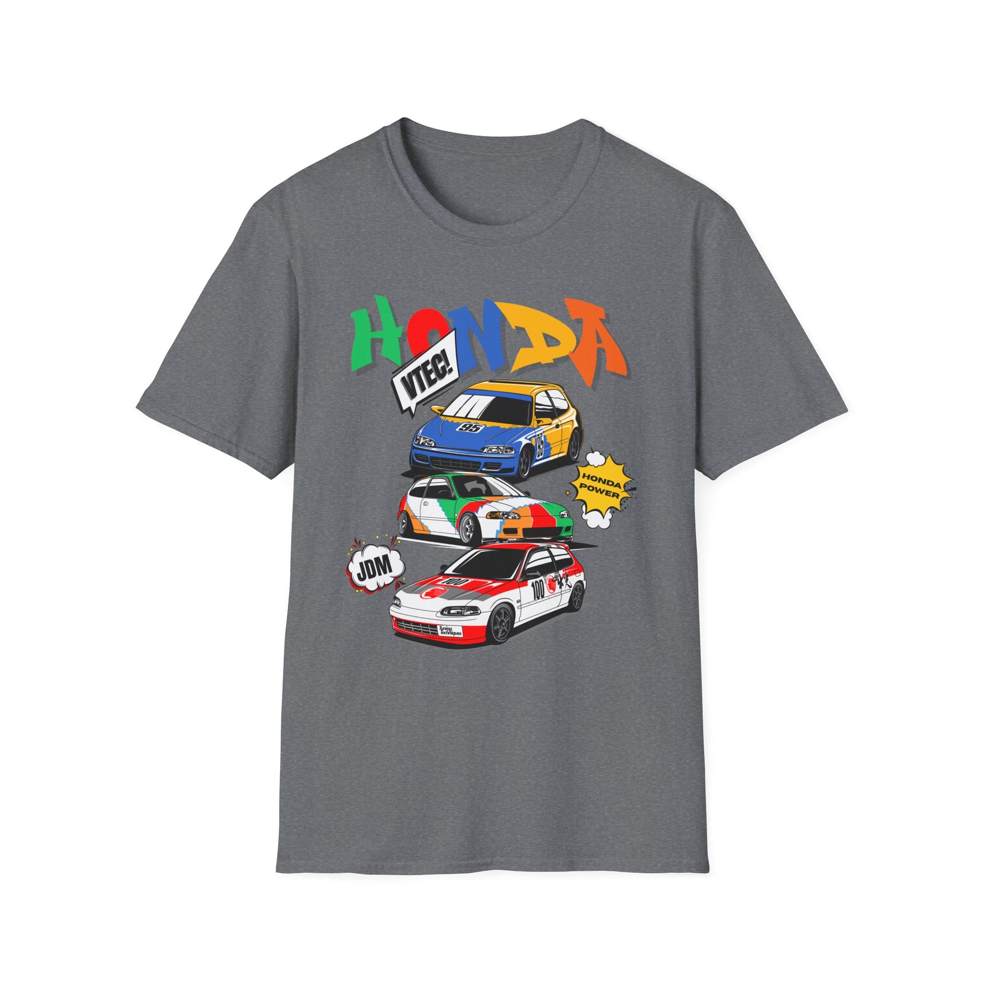 Honda EG Civic VTEC T-Shirt JDM Hatchback Legend • Classic 90s Civic Gift