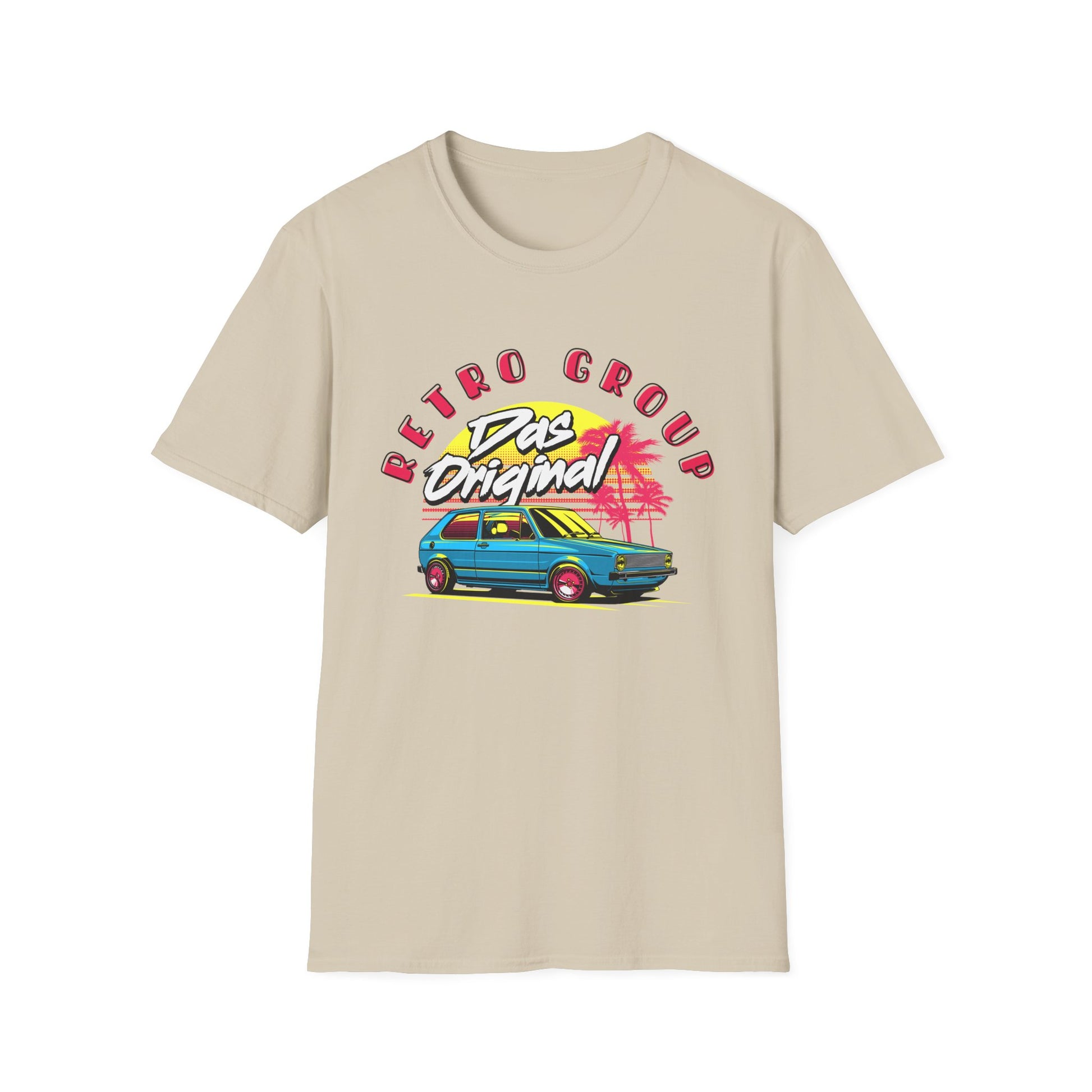 Retro Group MK1 Hatch T-Shirt • Das Original Euro Car Tee • Vintage Motorsport Graphic