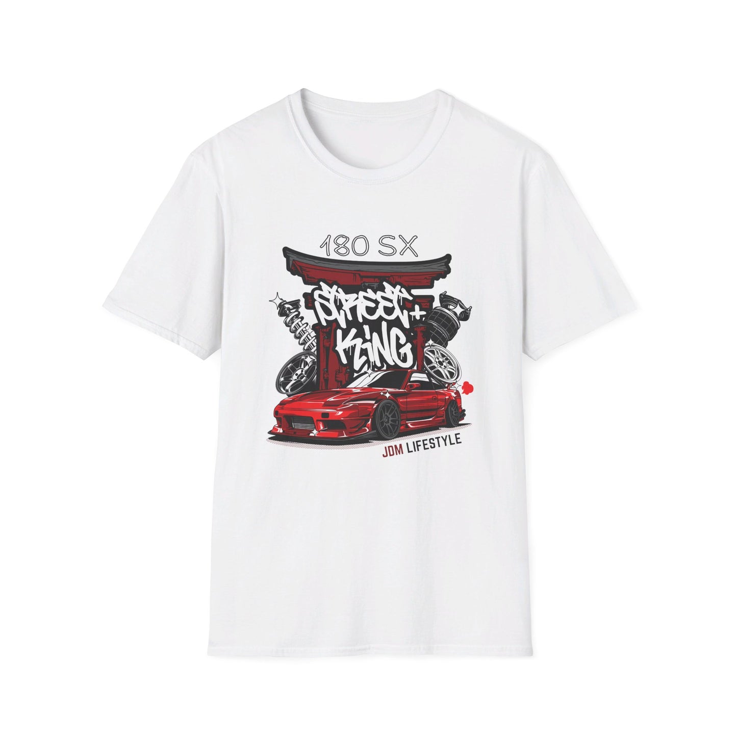 JDM Lifestyle Nissan 180 SX T-Shirt – Drive the Iconic Drift Legend