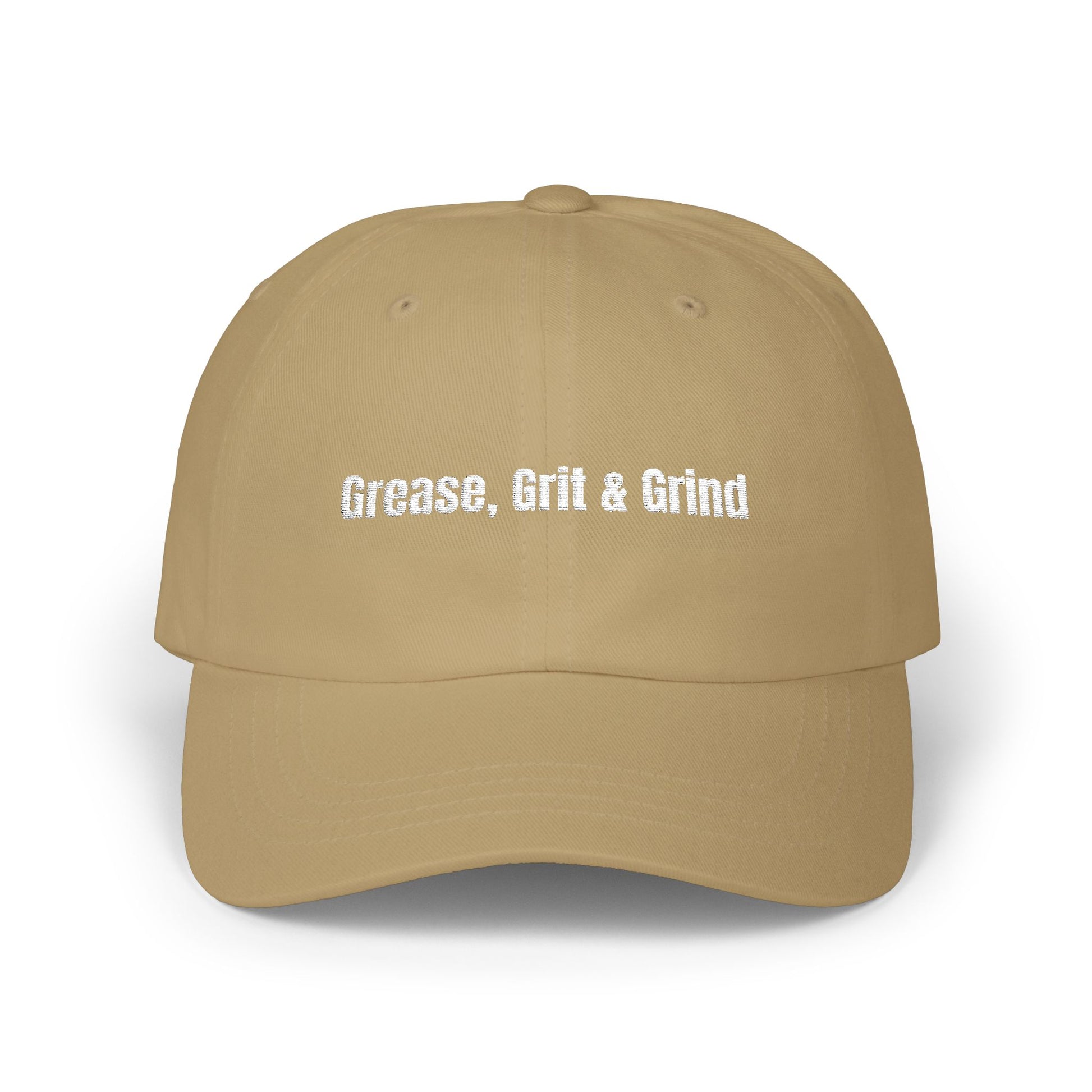 Grease, Grit & Grind-Mechanic Edition Dad Cap