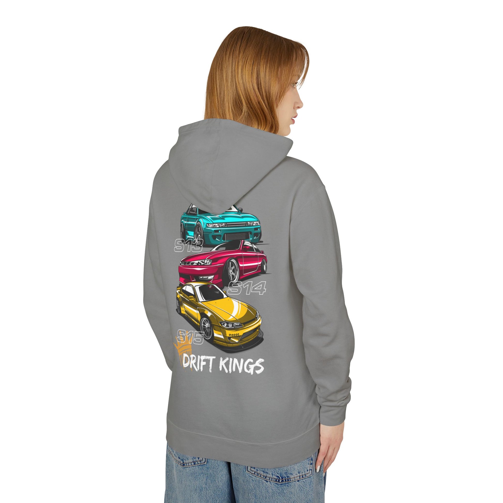 Drift Kings S-Chassis | Unisex Lightweight Hooded Sweatshirt