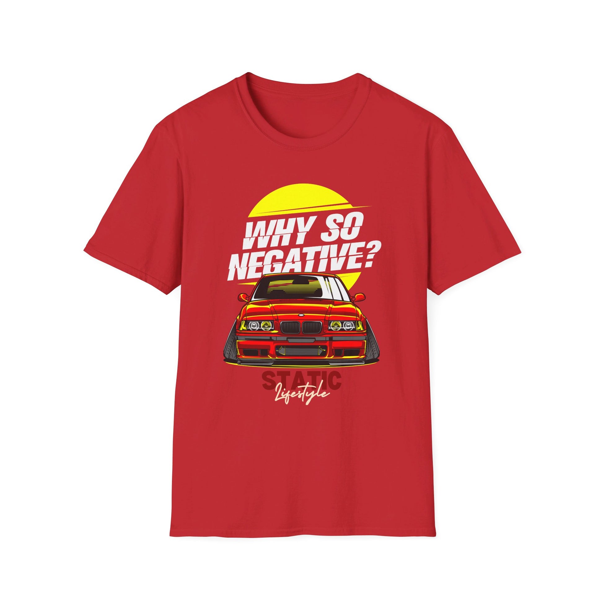 Static Lifestyle BMW T-Shirt – Elevate Your Stance with BMW Style