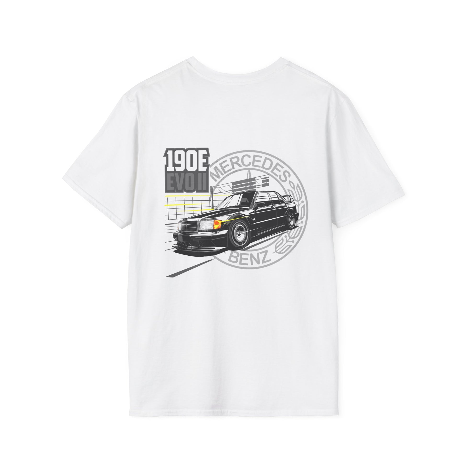 Mercedes 190E EVO II T-Shirt | DTM Legend Euro Car Tee | German Touring Car Racing Shirt | Classic Benz Gift for Car Enthusiasts
