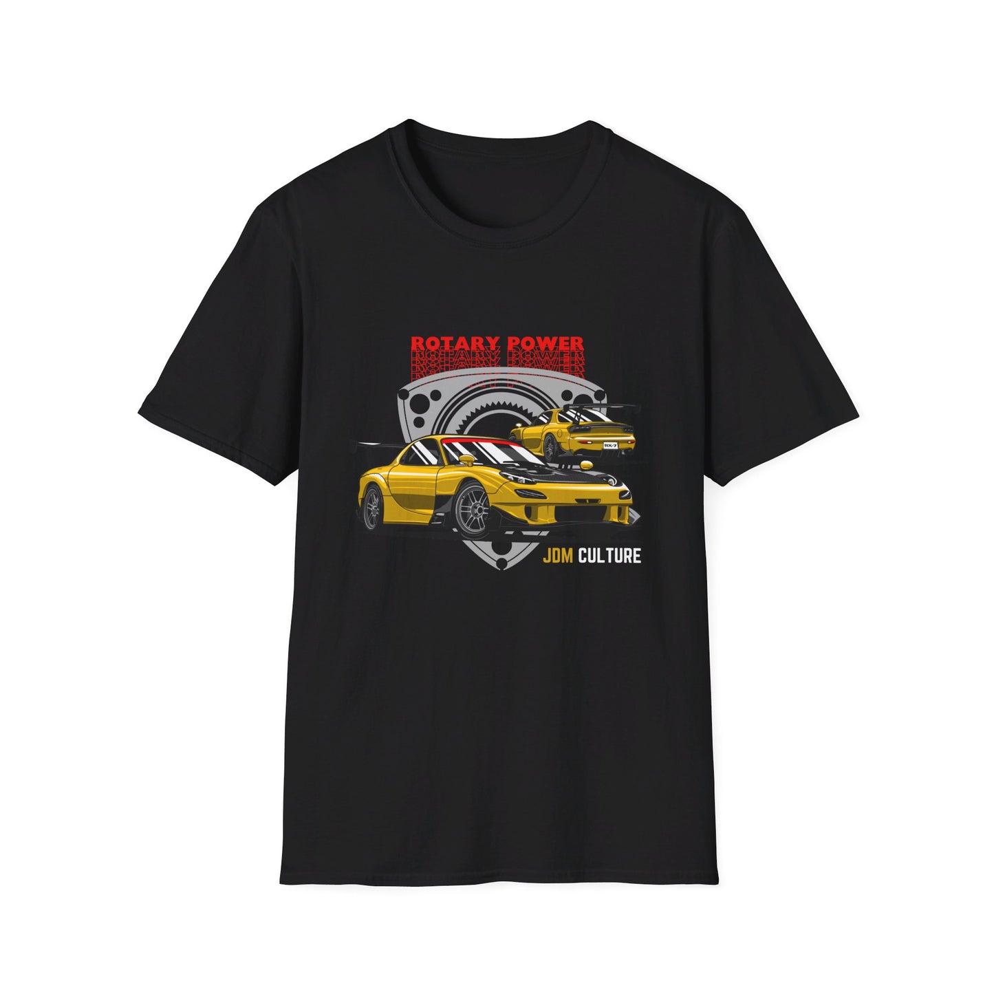 JDM Culture Rotary Power RX-7 T-Shirt – Embrace the Spirit of the Rotary Engine