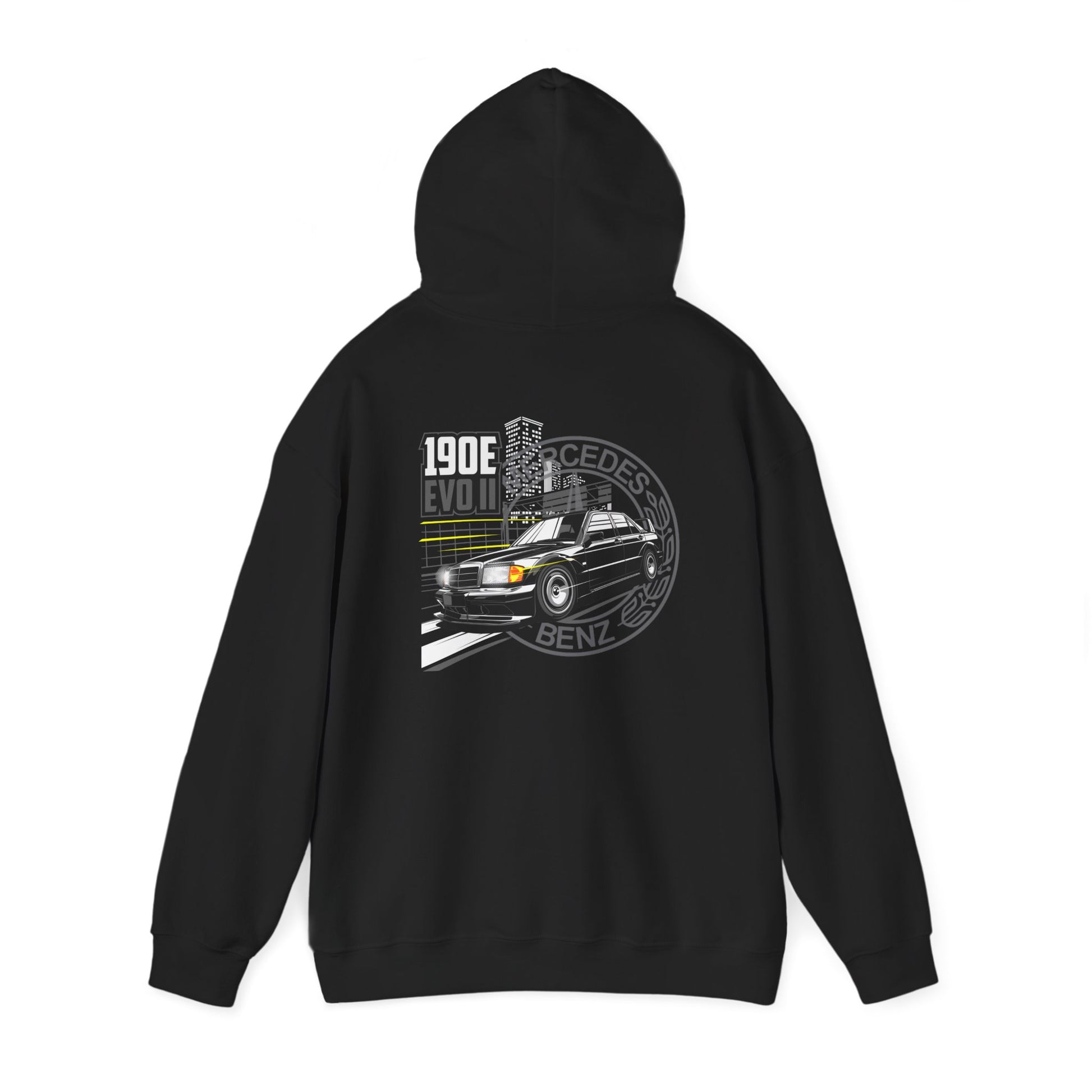 Mercedes 190E EVO II Hoodie | Classic DTM Legend Sweatshirt | German Touring Car Racing Pullover | Euro Car Enthusiast Gift