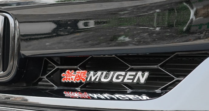 Acrylic 3D car Badge | RS and Mugen labeling