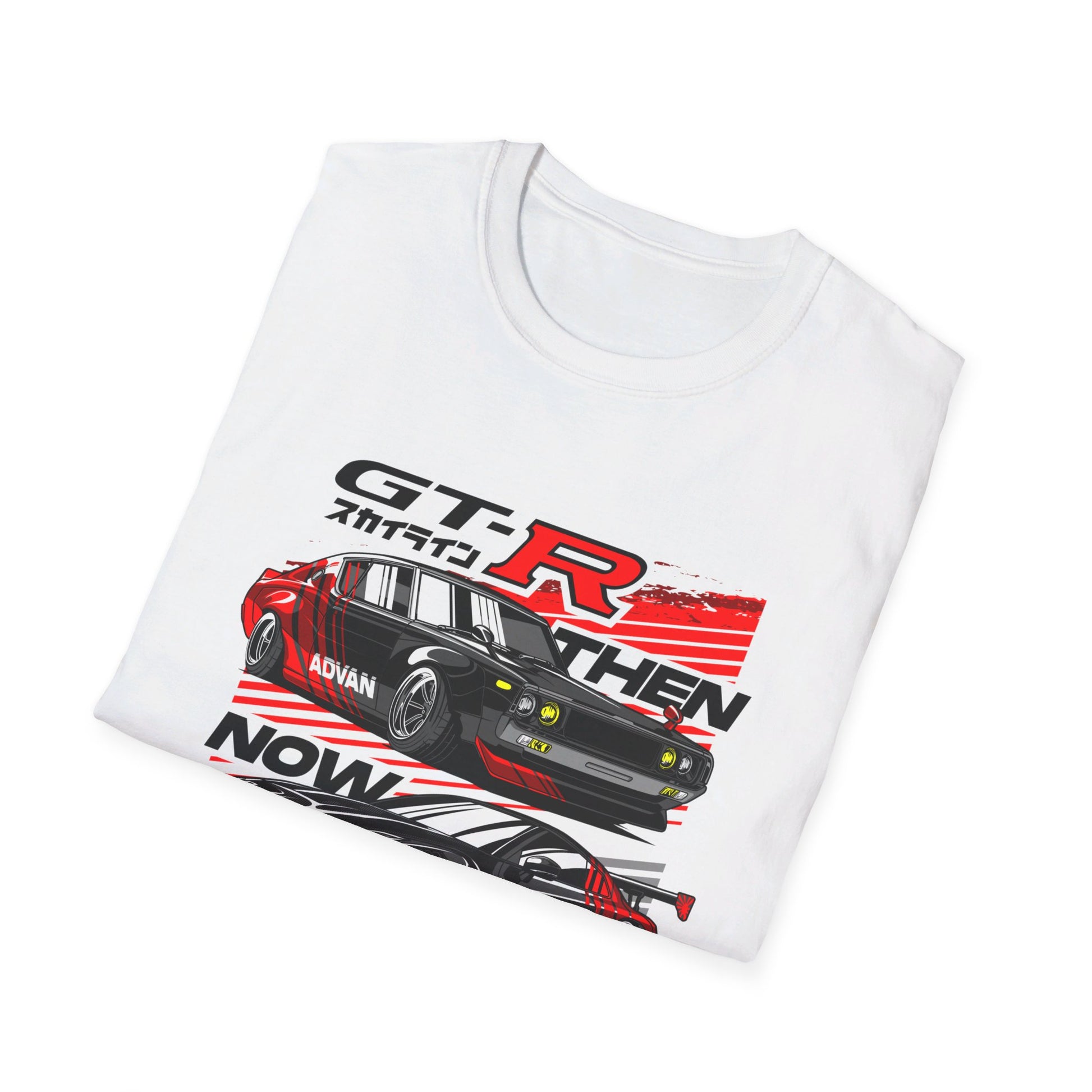 JDM Culture GTR Then and Now T-Shirt – A Tribute to Generations of Performance