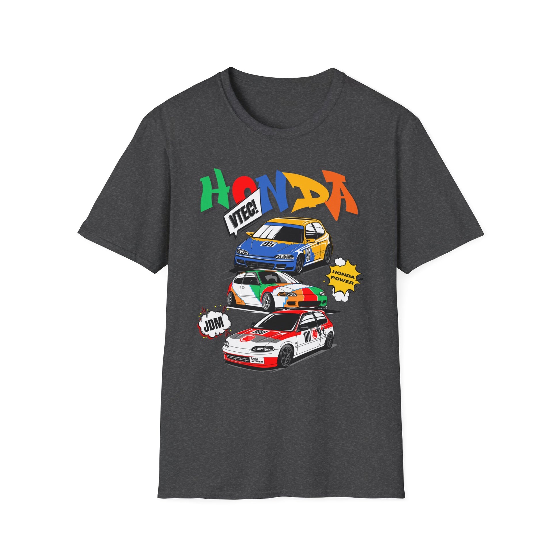 Honda EG Civic VTEC T-Shirt JDM Hatchback Legend • Classic 90s Civic Gift