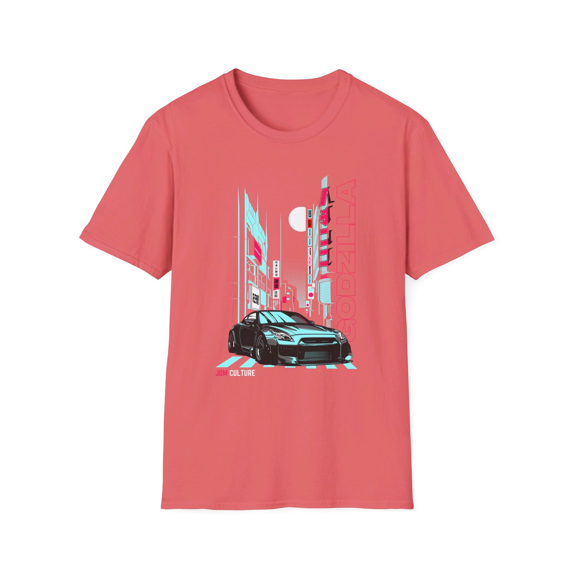 JDM Culture R35 Godzilla City T-Shirt – Unleash the Beast on the Streets