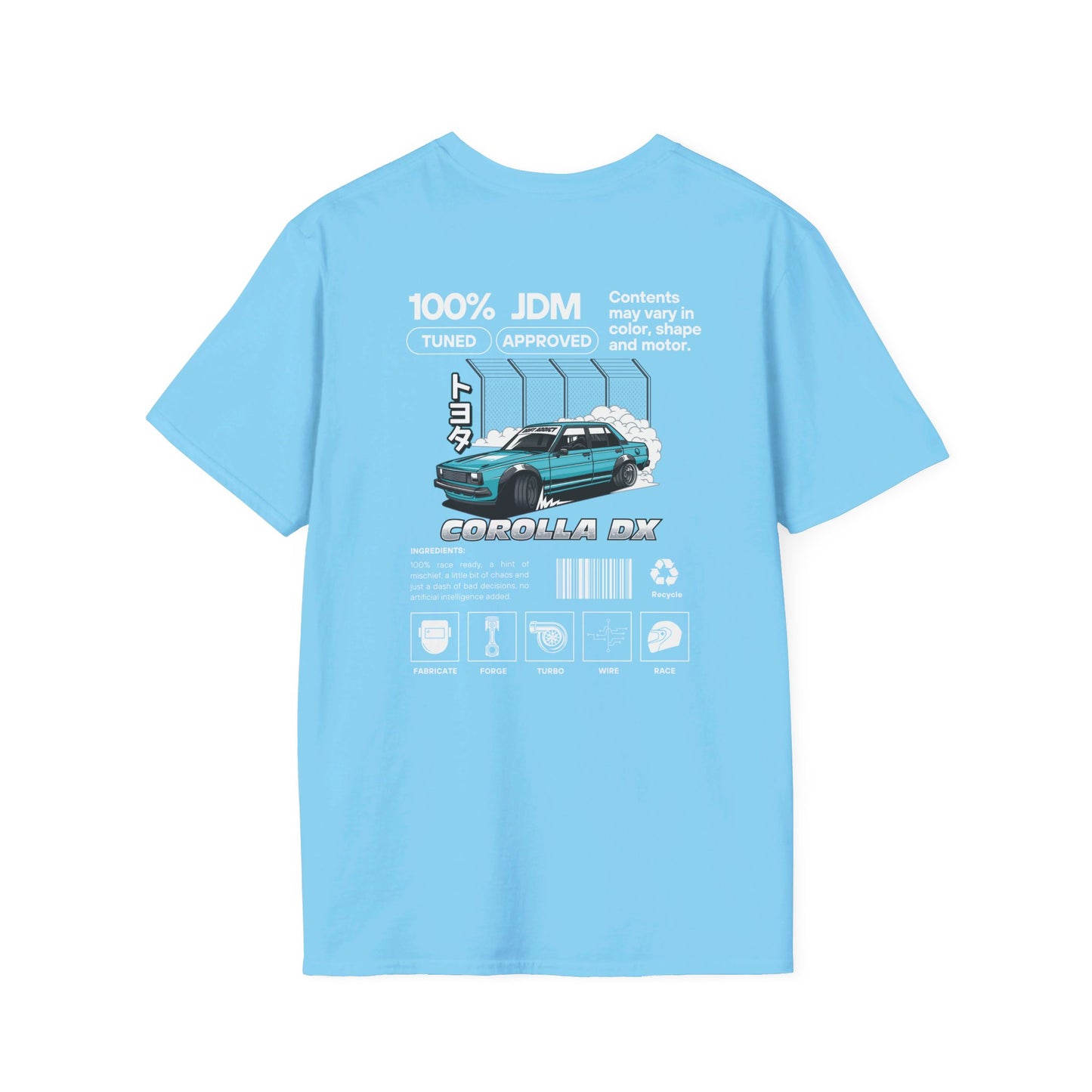 JDM Approved Corolla DX Package T-Shirt – Embrace the Classic JDM Charm