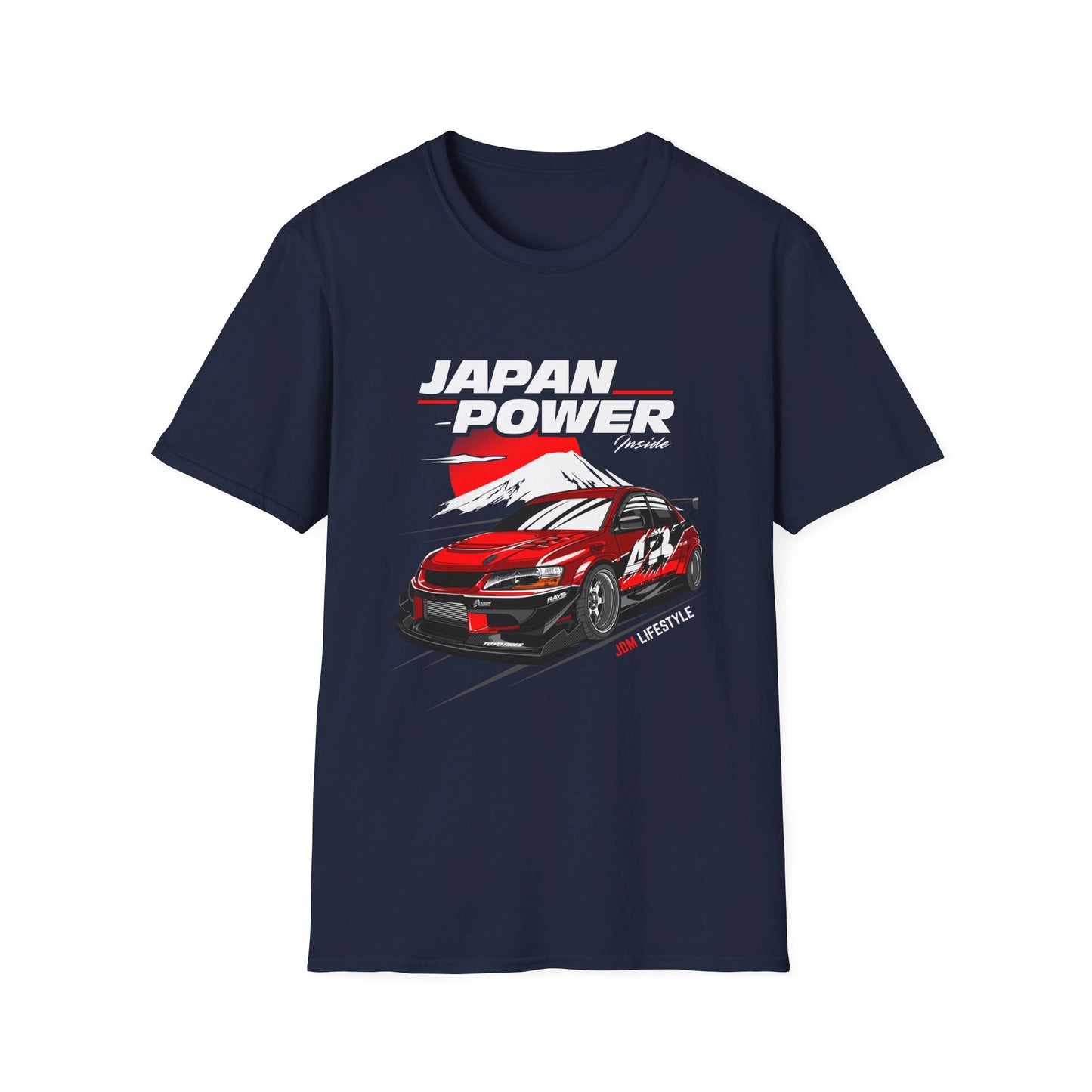 JDM Lifestyle Japan Power Evo 9 T-Shirt – Feel the Power of the Evolution