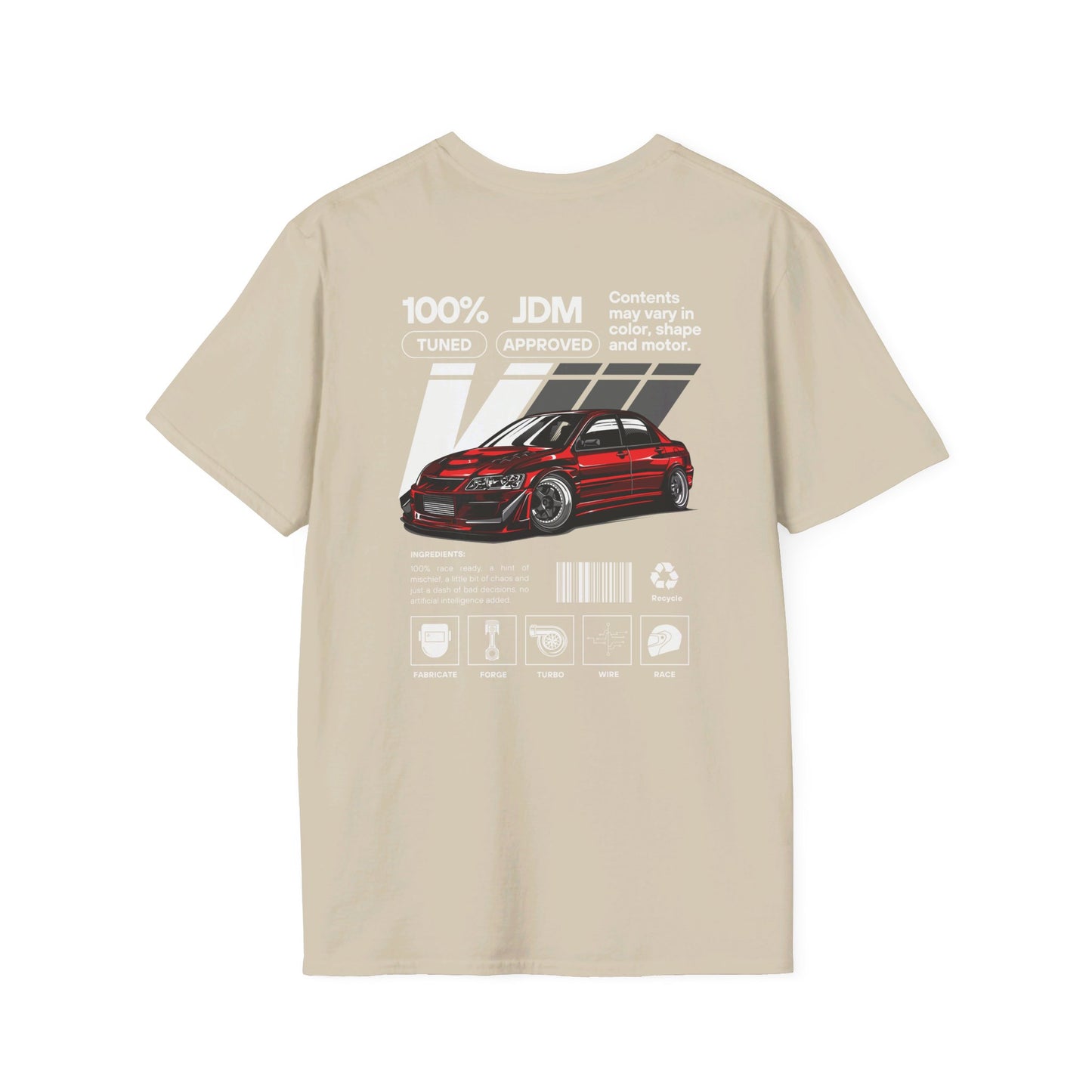 JDM Approved Evo 8 Package T-Shirt – Unleash the Power of the Iconic Evolution 8