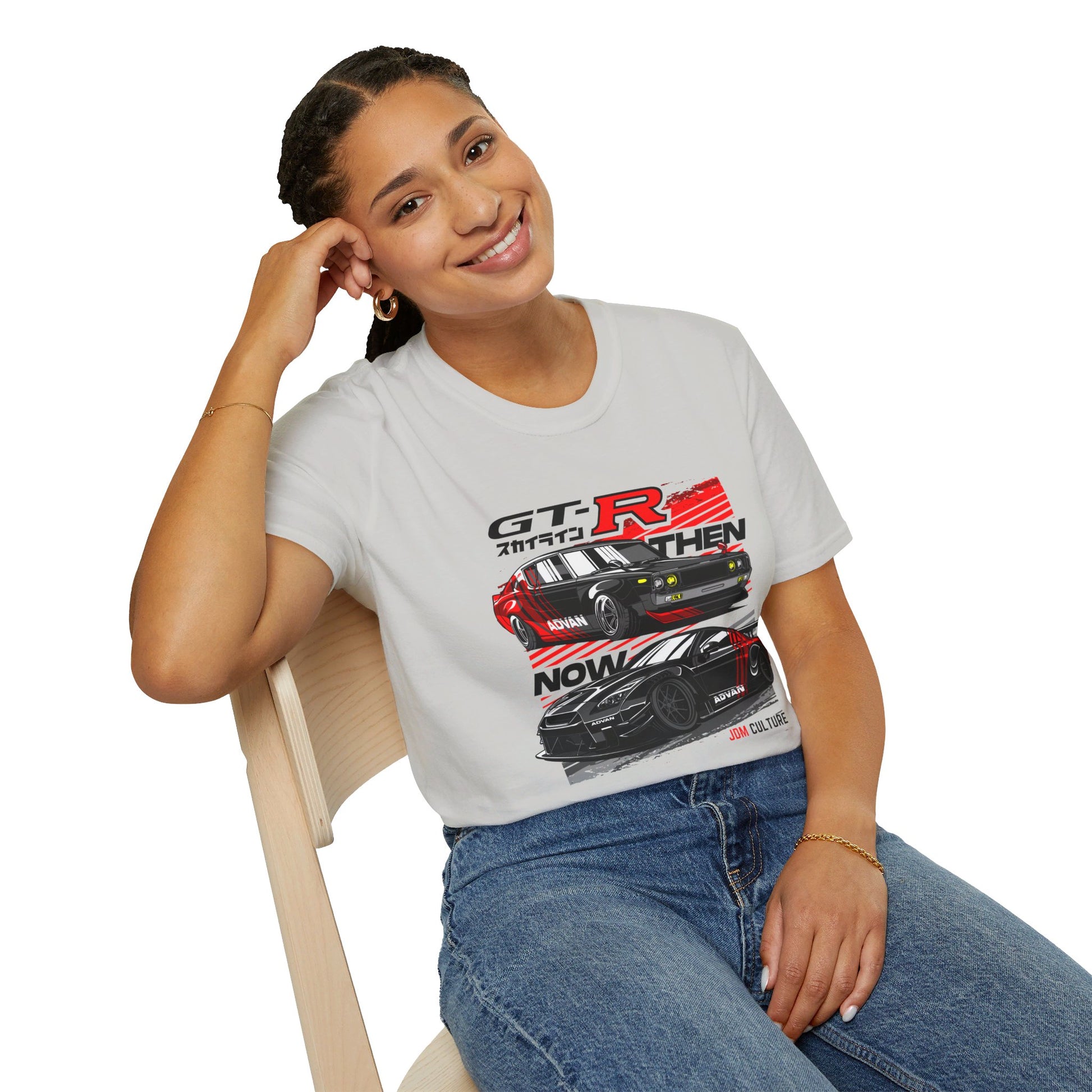JDM Culture GTR Then and Now T-Shirt – A Tribute to Generations of Performance
