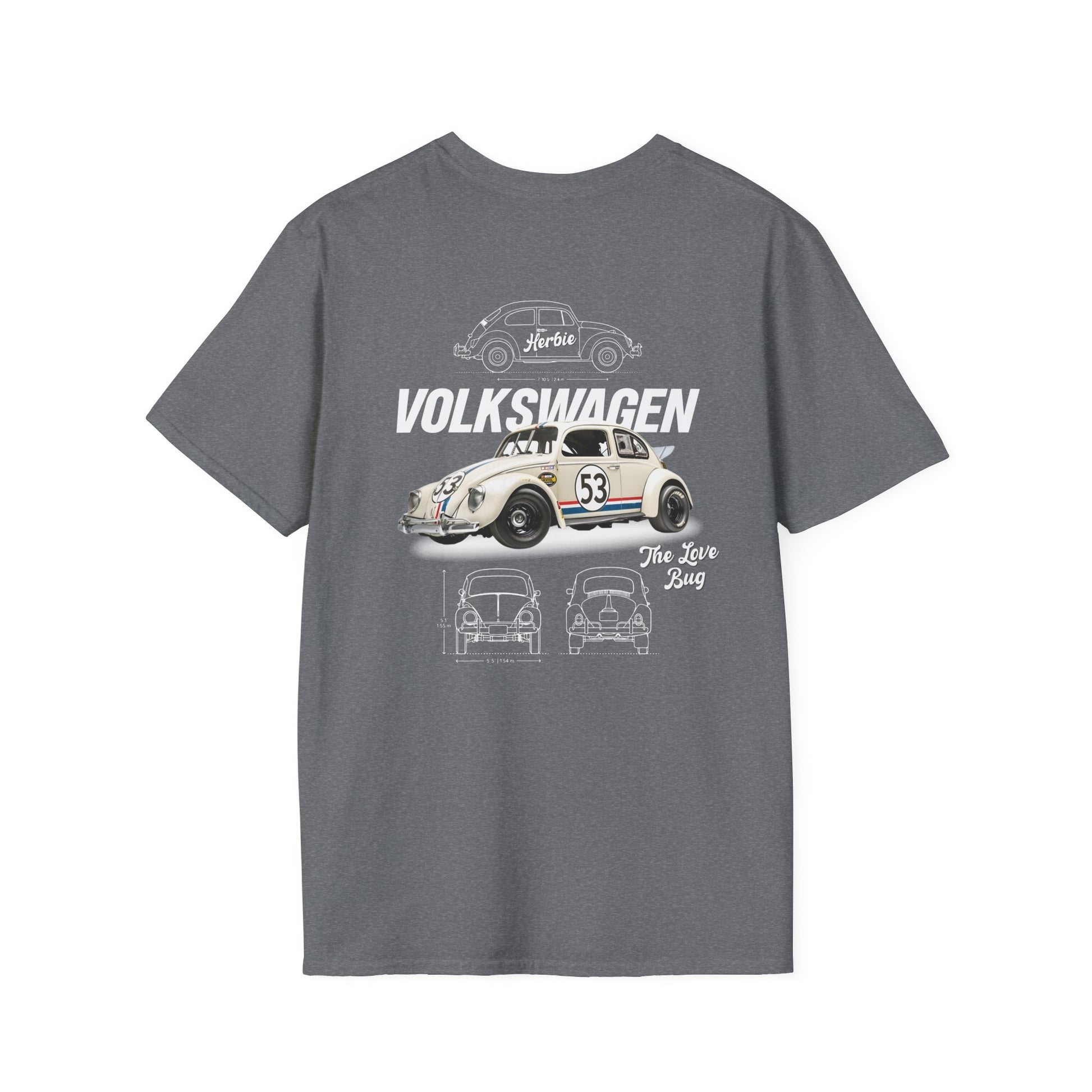Herbie 1963 Volkswagen Beetle T-Shirt