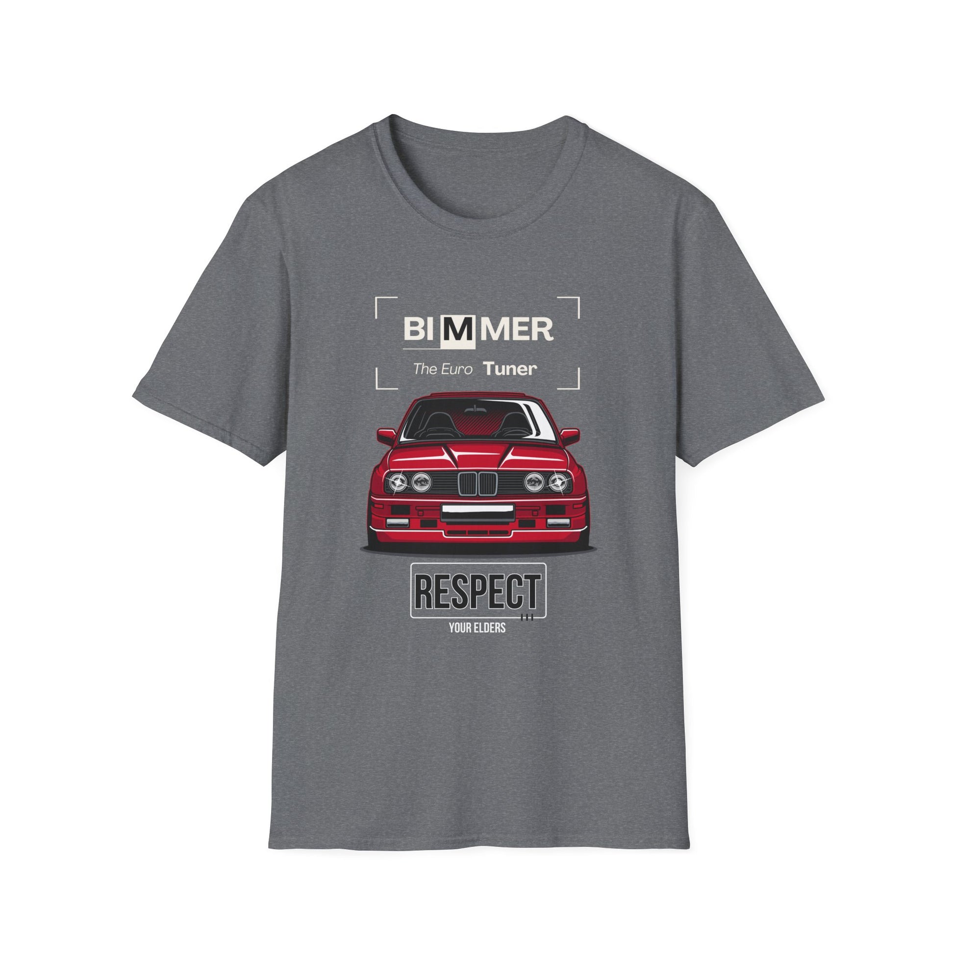 Bimmer E30 Euro Tuner T-Shirt with European Style