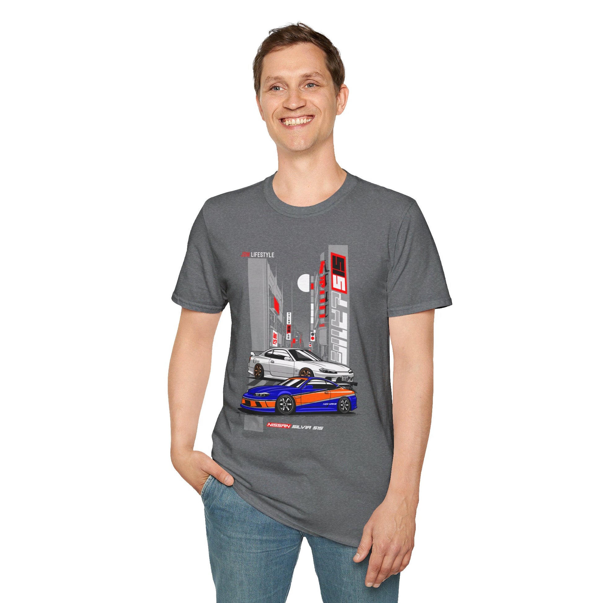 JDM Lifestyle Nissan Silvia City T-Shirt – Drift Through the Streets in Style