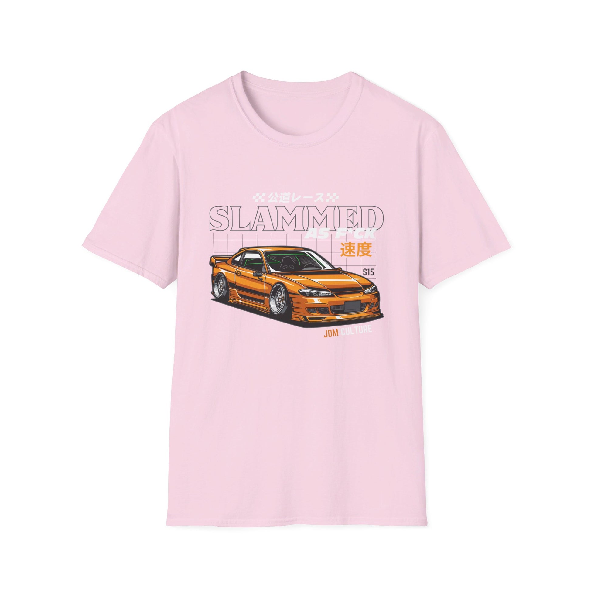 JDM Culture Slammed S15 T-Shirt – Low and Loud, the Ultimate Stance