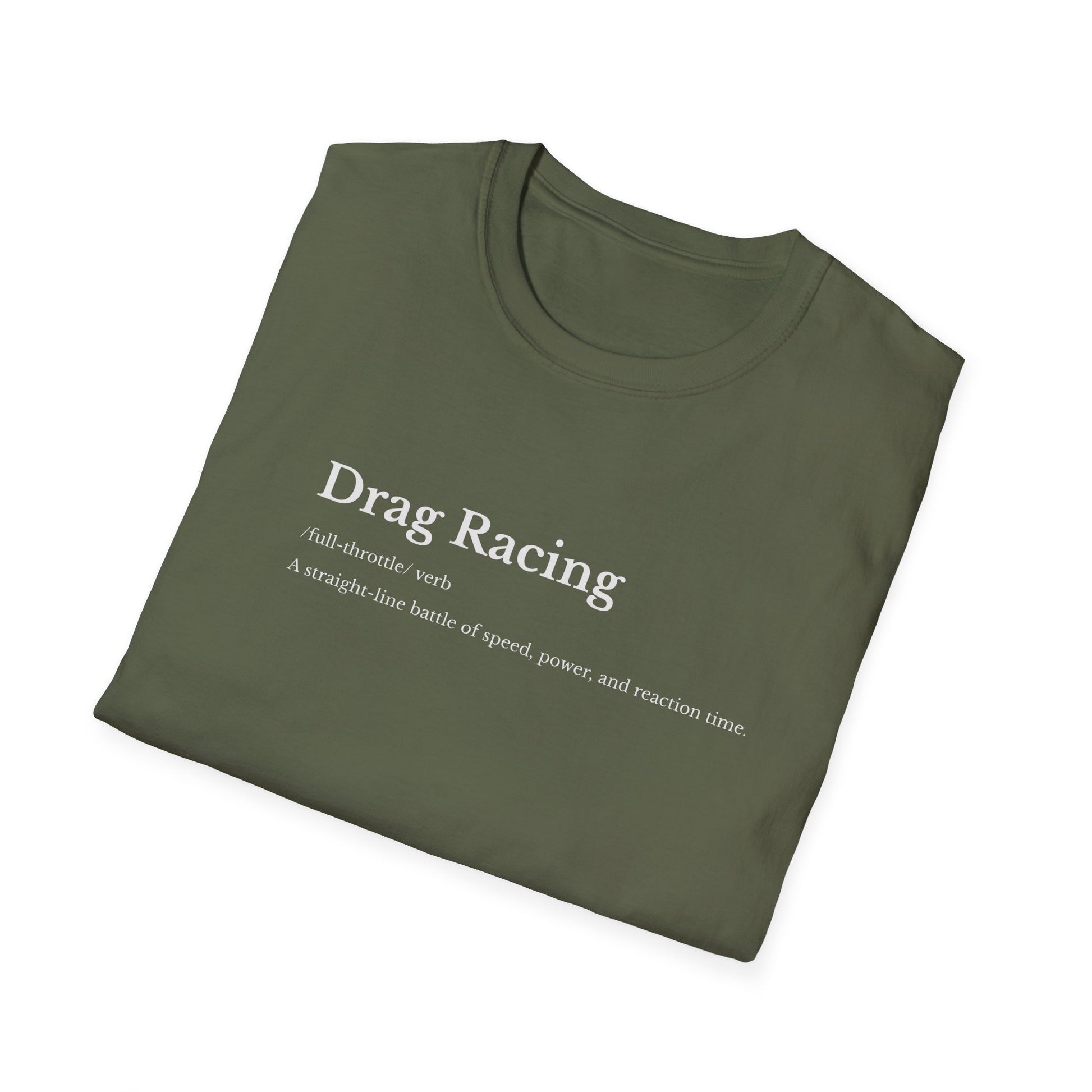 Drag Racing Definition Shirt | Quarter Mile Racing T-Shirt | Muscle Car Enthusiast Gift | Motorsports Tee