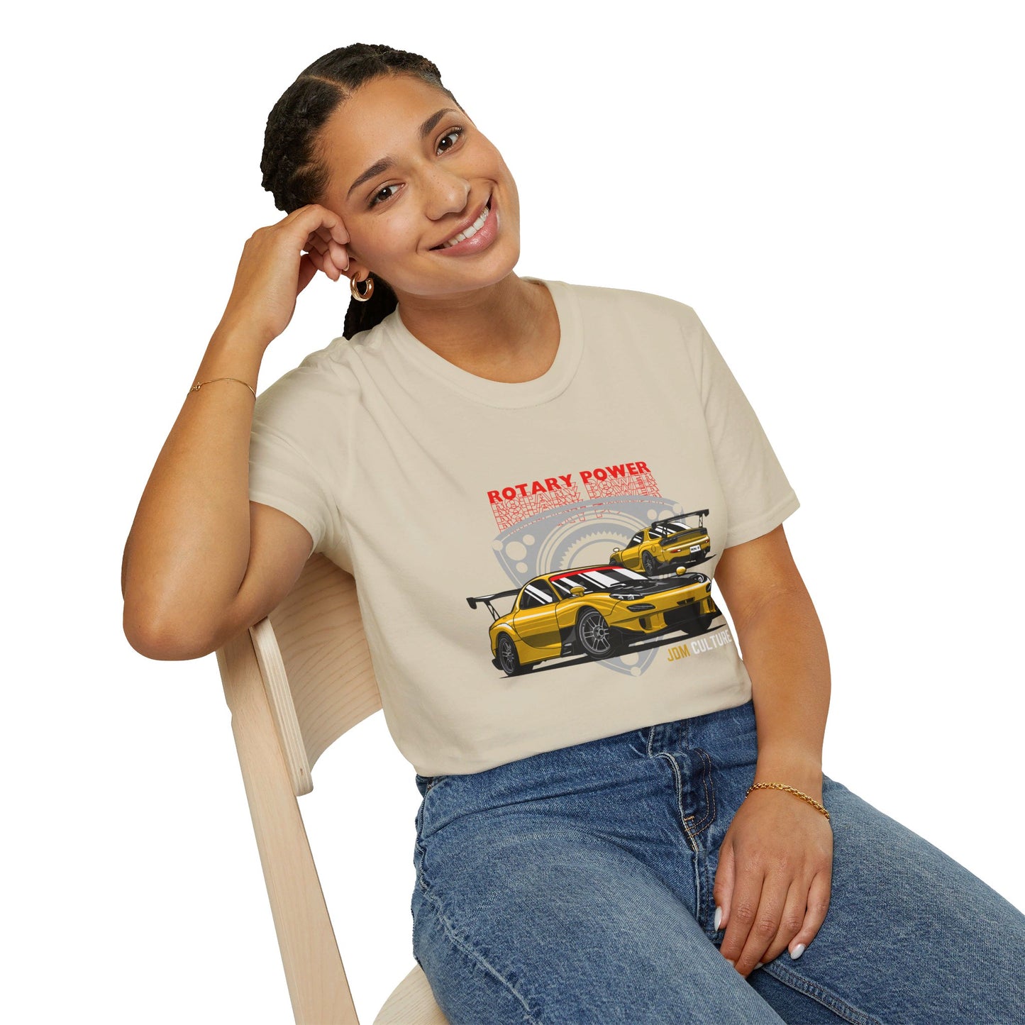 JDM Culture Rotary Power RX-7 T-Shirt – Embrace the Spirit of the Rotary Engine