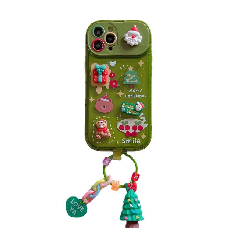 Christmas Phone Case For I Phone 15 14 13 12 11 Pro Max Pro Silicone Protection Cover