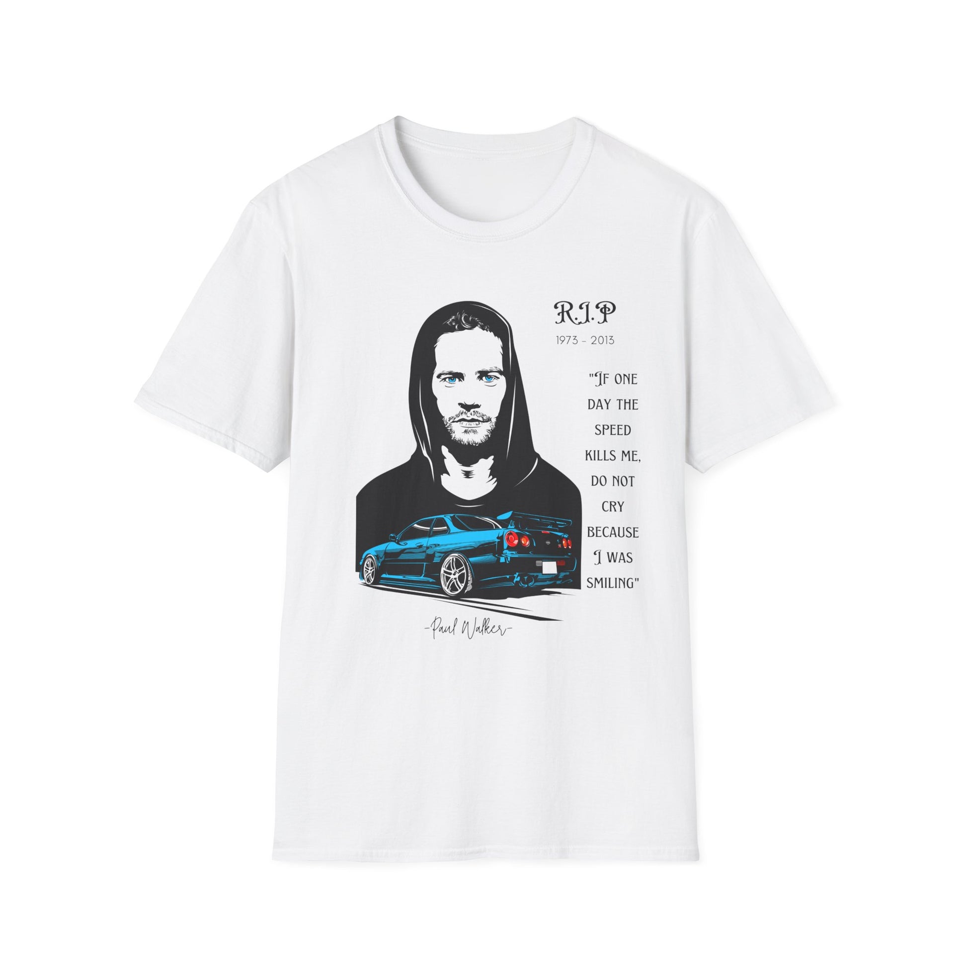 RIP Paul Walker T-Shirt – Tribute to a Legend