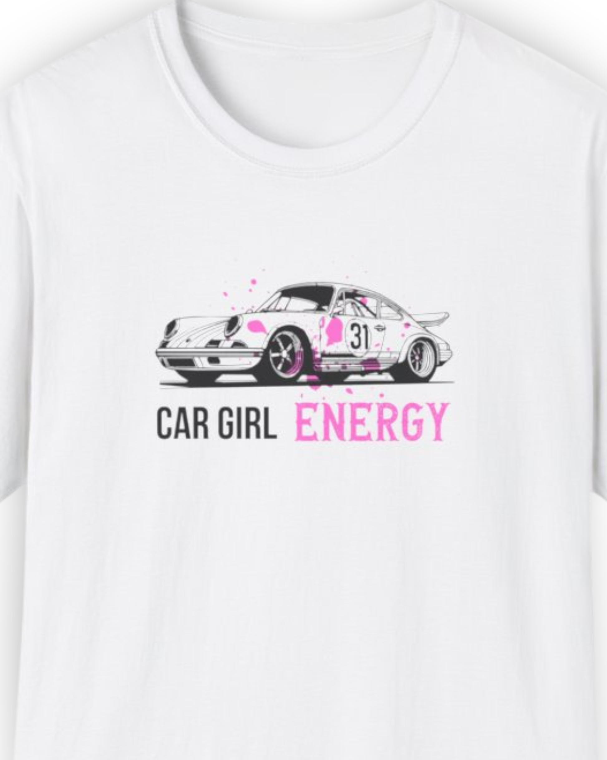 Car Girl Energy Tee | Euro Sports Car Inspired Streetwear Shirt Tuning Techniques