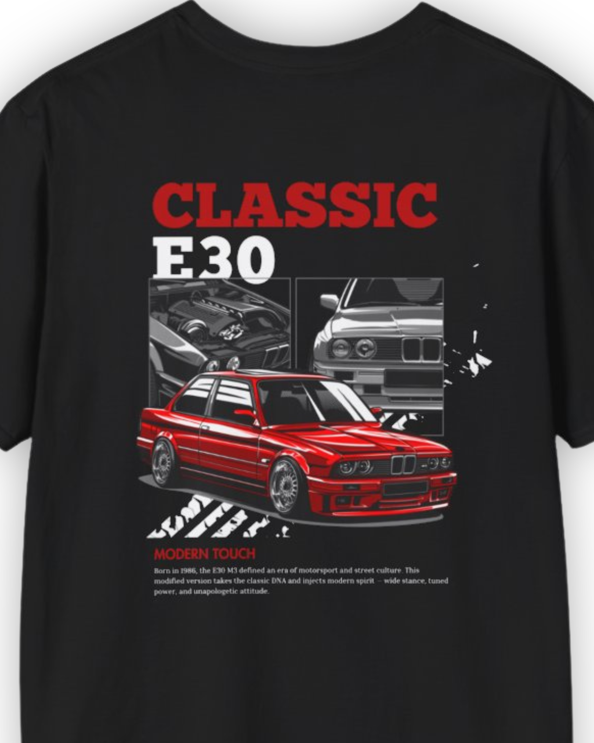 Retro Classic E30 Tee | “I Am The Boss” Vintage Streetwear Shirt Tuning Techniques