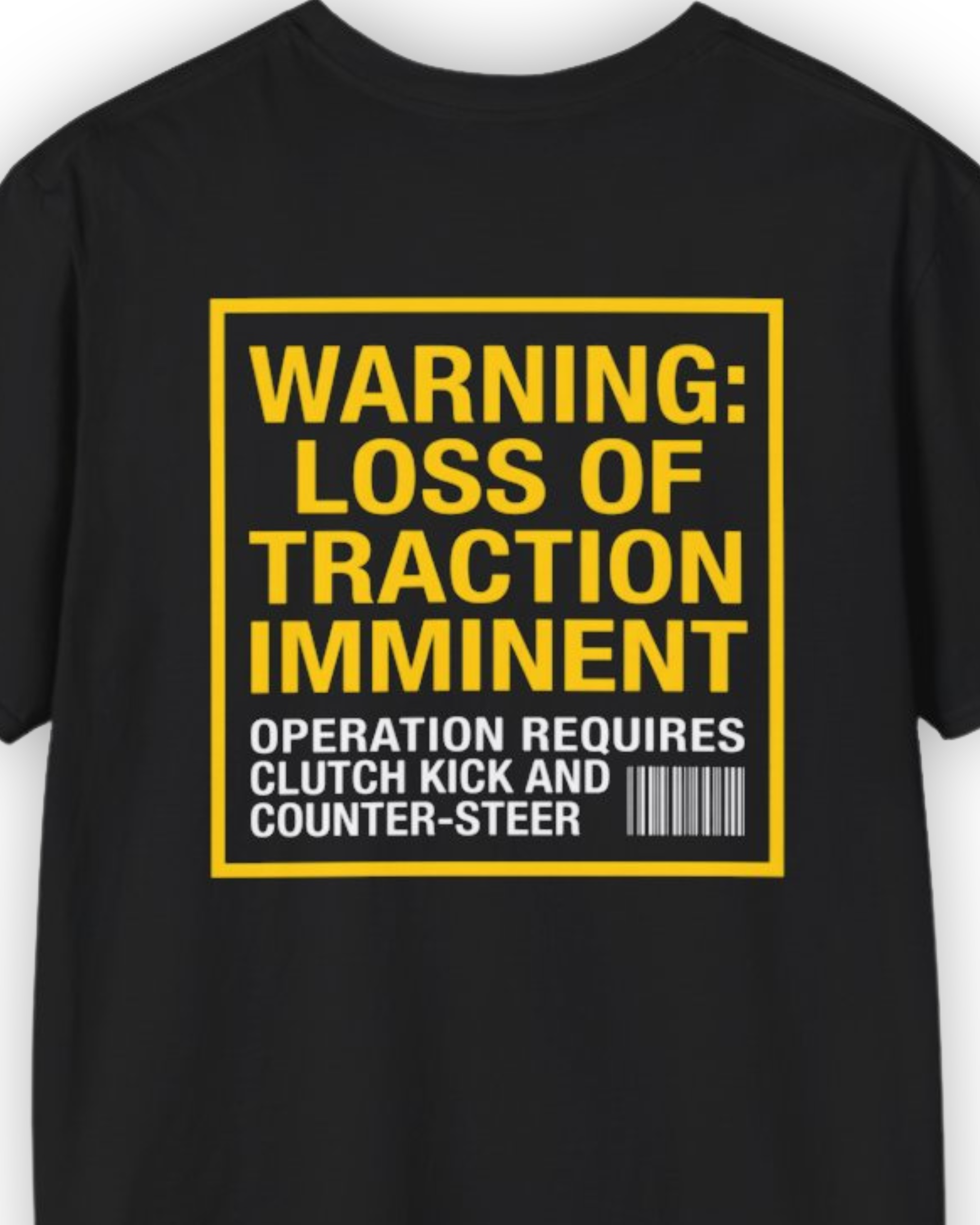 Loss of Traction Warning Tee | Drift Control Streetwear Shirt Tuning Techniques