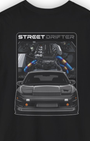 180SX Street Drifter Tee | JDM Drift Culture Streetwear Shirt Tuning Techniques